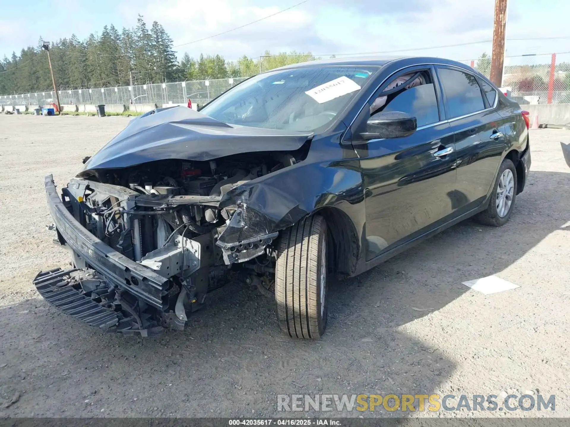 2 Фотография поврежденного автомобиля 3N1AB7AP5KY277161 NISSAN SENTRA 2019