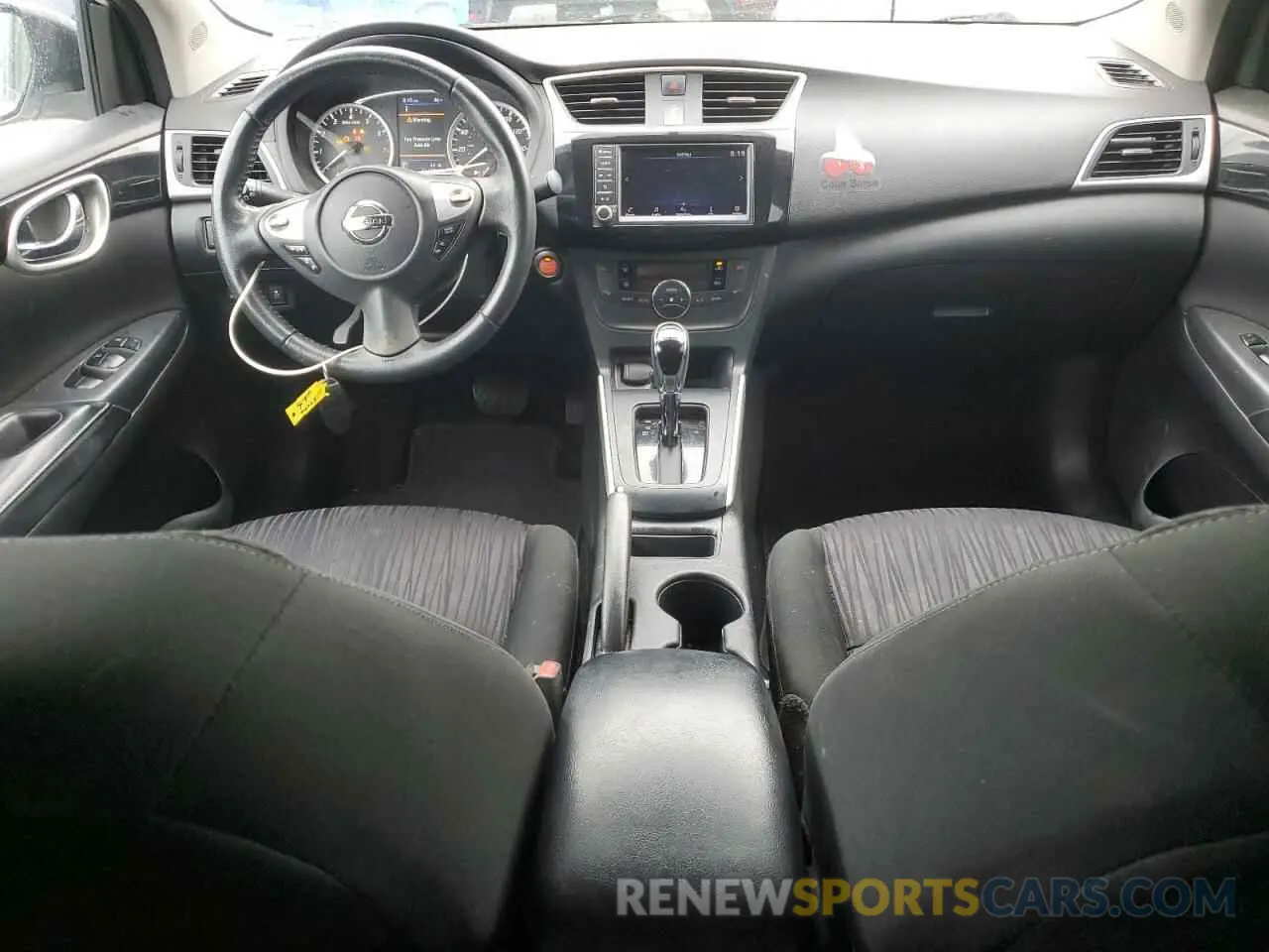 8 Photograph of a damaged car 3N1AB7AP5KY291951 NISSAN SENTRA 2019
