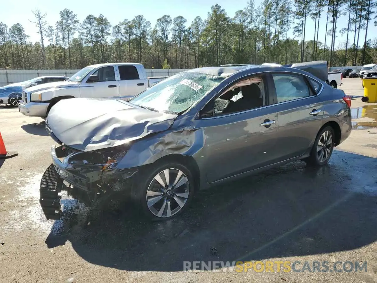 1 Фотография поврежденного автомобиля 3N1AB7AP5KY293294 NISSAN SENTRA 2019