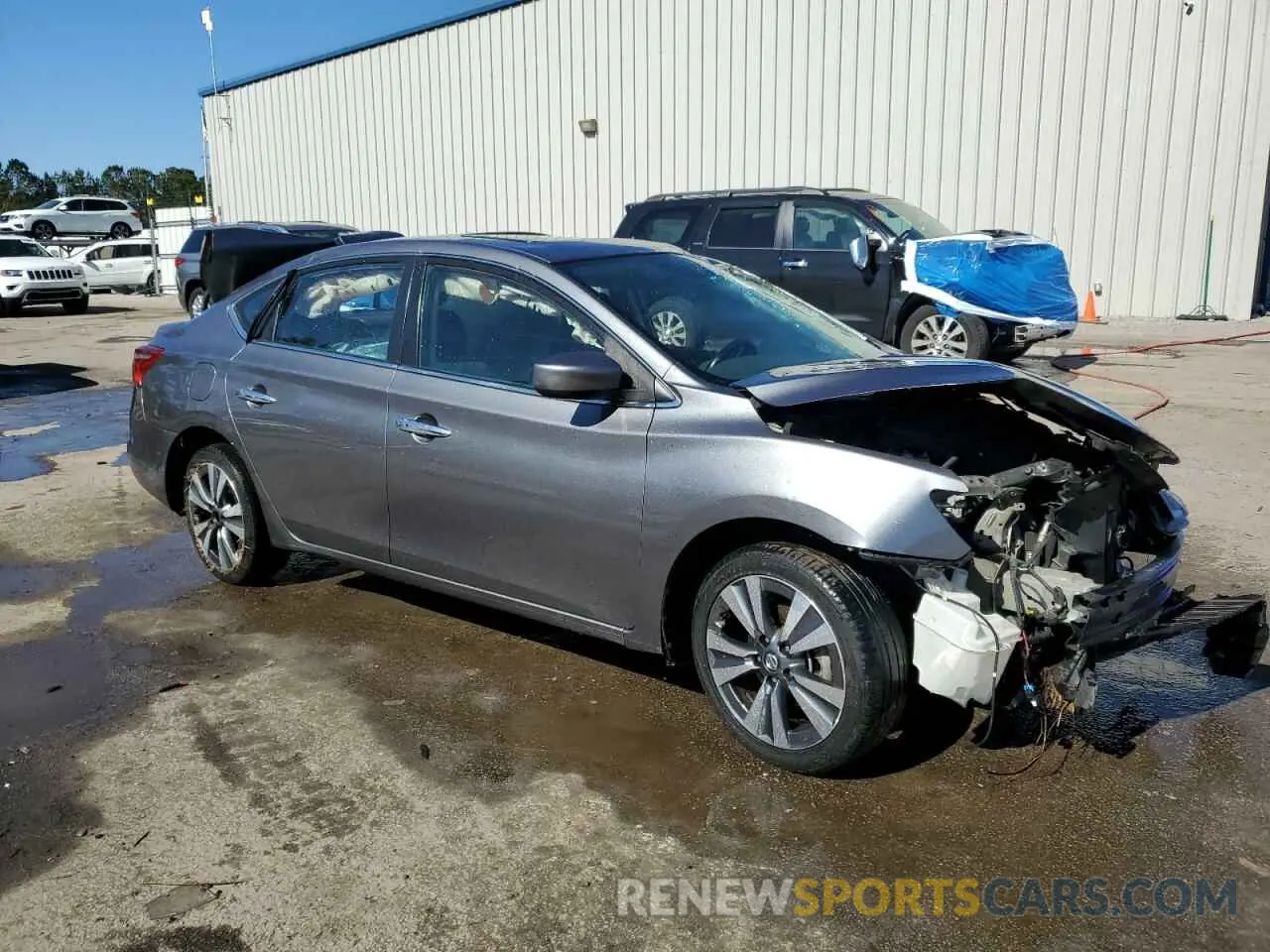 4 Фотография поврежденного автомобиля 3N1AB7AP5KY293294 NISSAN SENTRA 2019