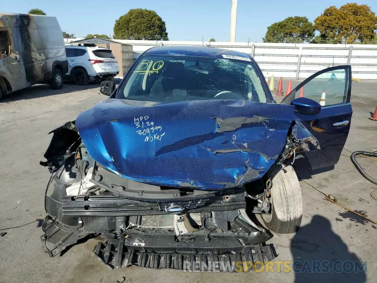 5 Photograph of a damaged car 3N1AB7AP5KY309395 NISSAN SENTRA 2019