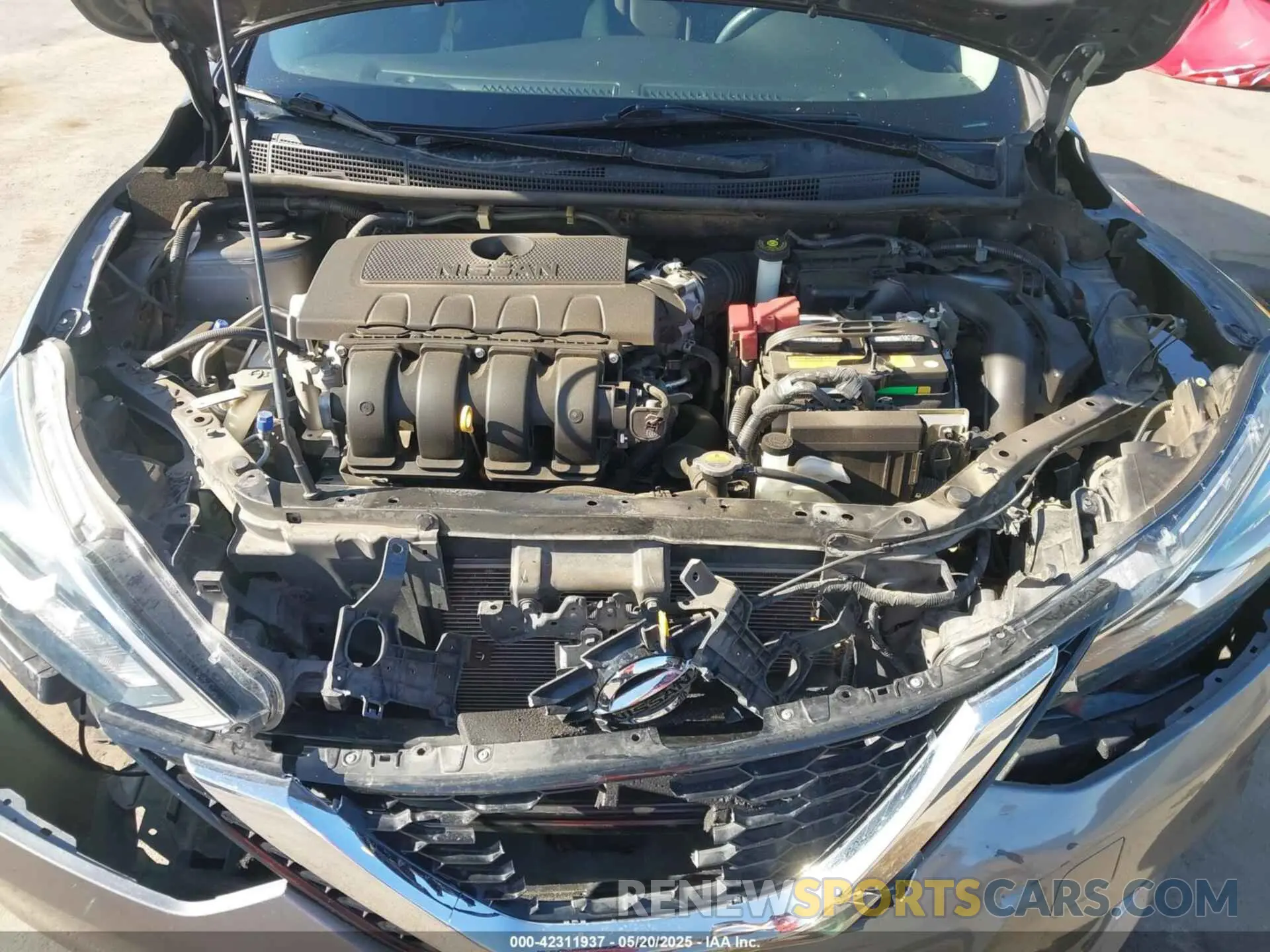 10 Photograph of a damaged car 3N1AB7AP5KY312085 NISSAN SENTRA 2019