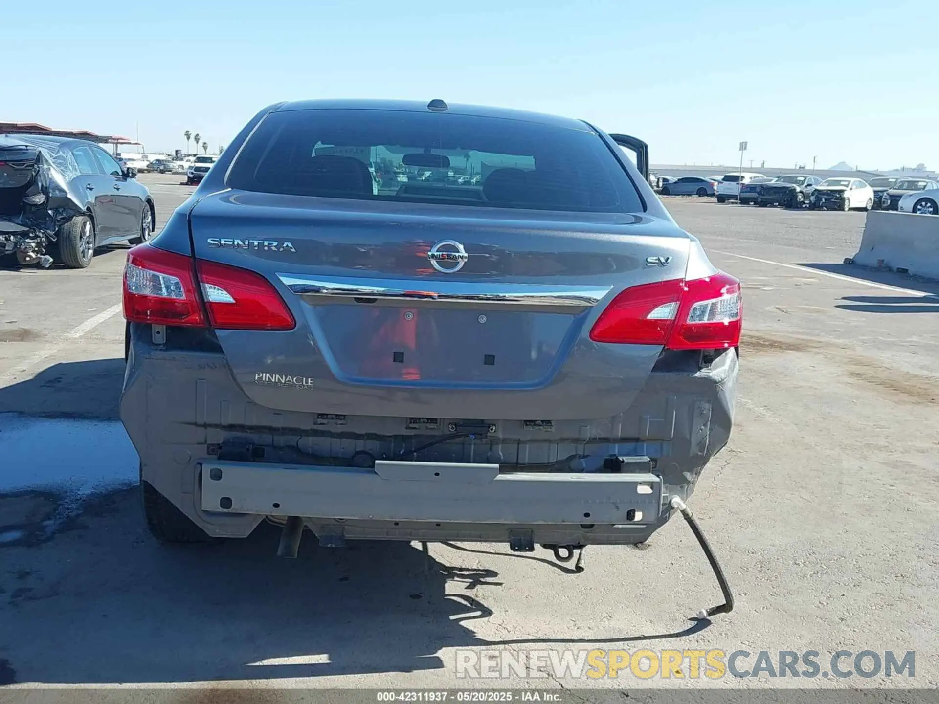 15 Photograph of a damaged car 3N1AB7AP5KY312085 NISSAN SENTRA 2019