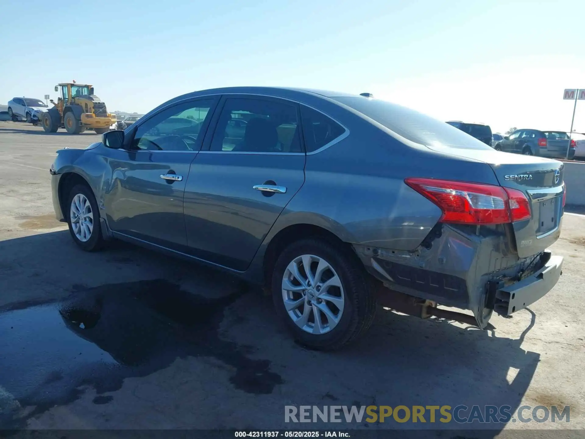 3 Photograph of a damaged car 3N1AB7AP5KY312085 NISSAN SENTRA 2019