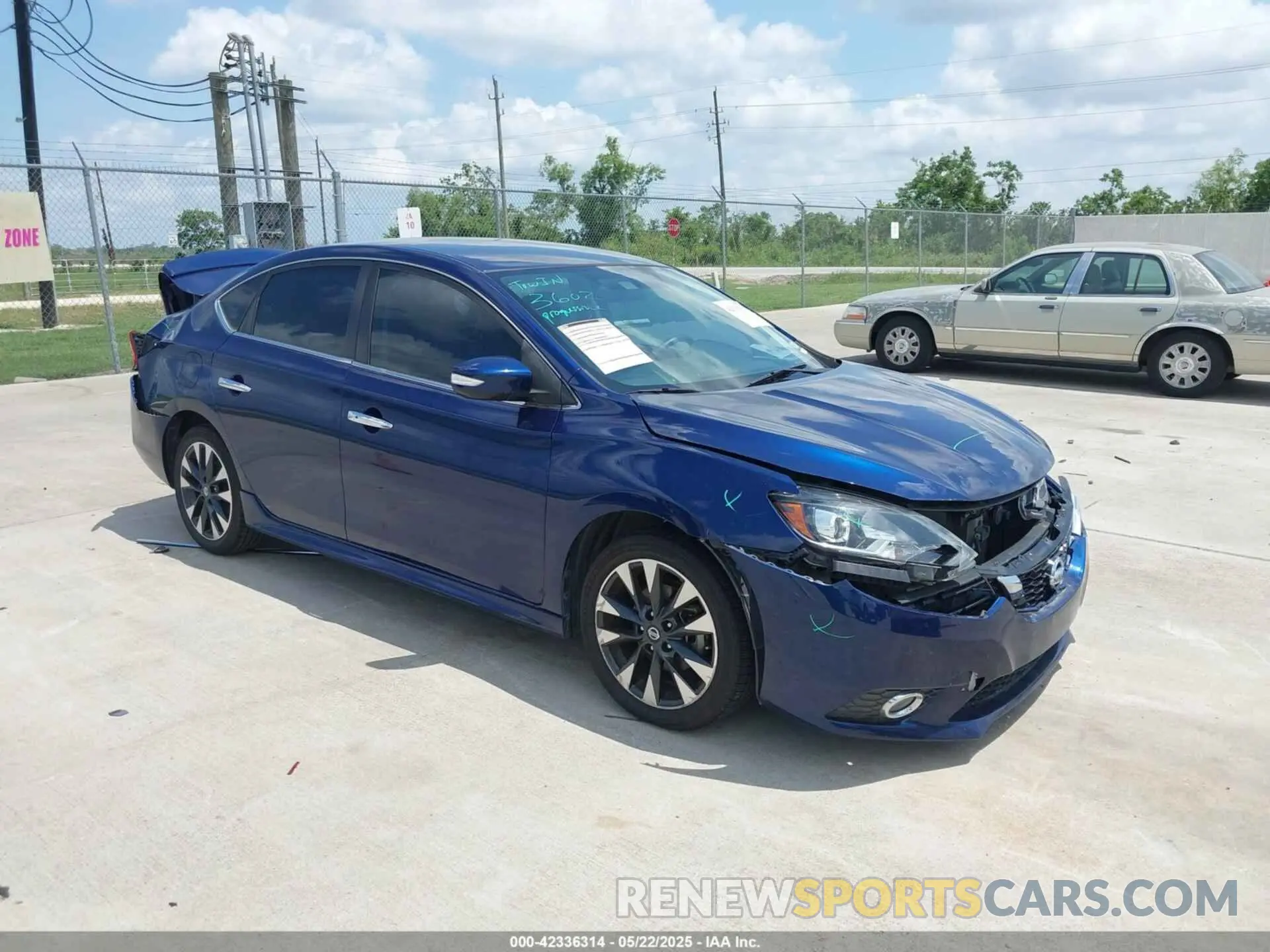 1 Photograph of a damaged car 3N1AB7AP5KY312121 NISSAN SENTRA 2019