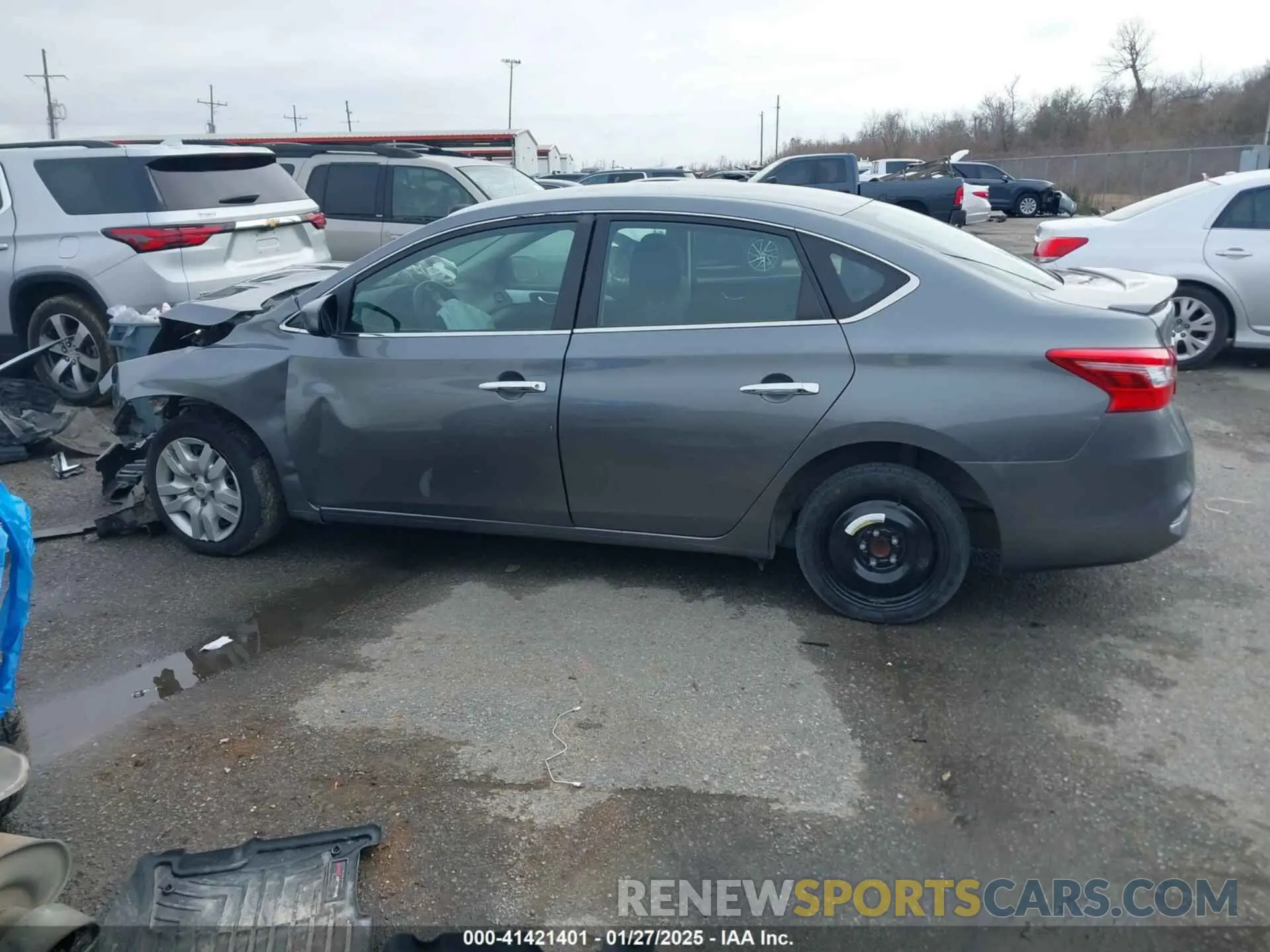 14 Фотография поврежденного автомобиля 3N1AB7AP5KY312779 NISSAN SENTRA 2019