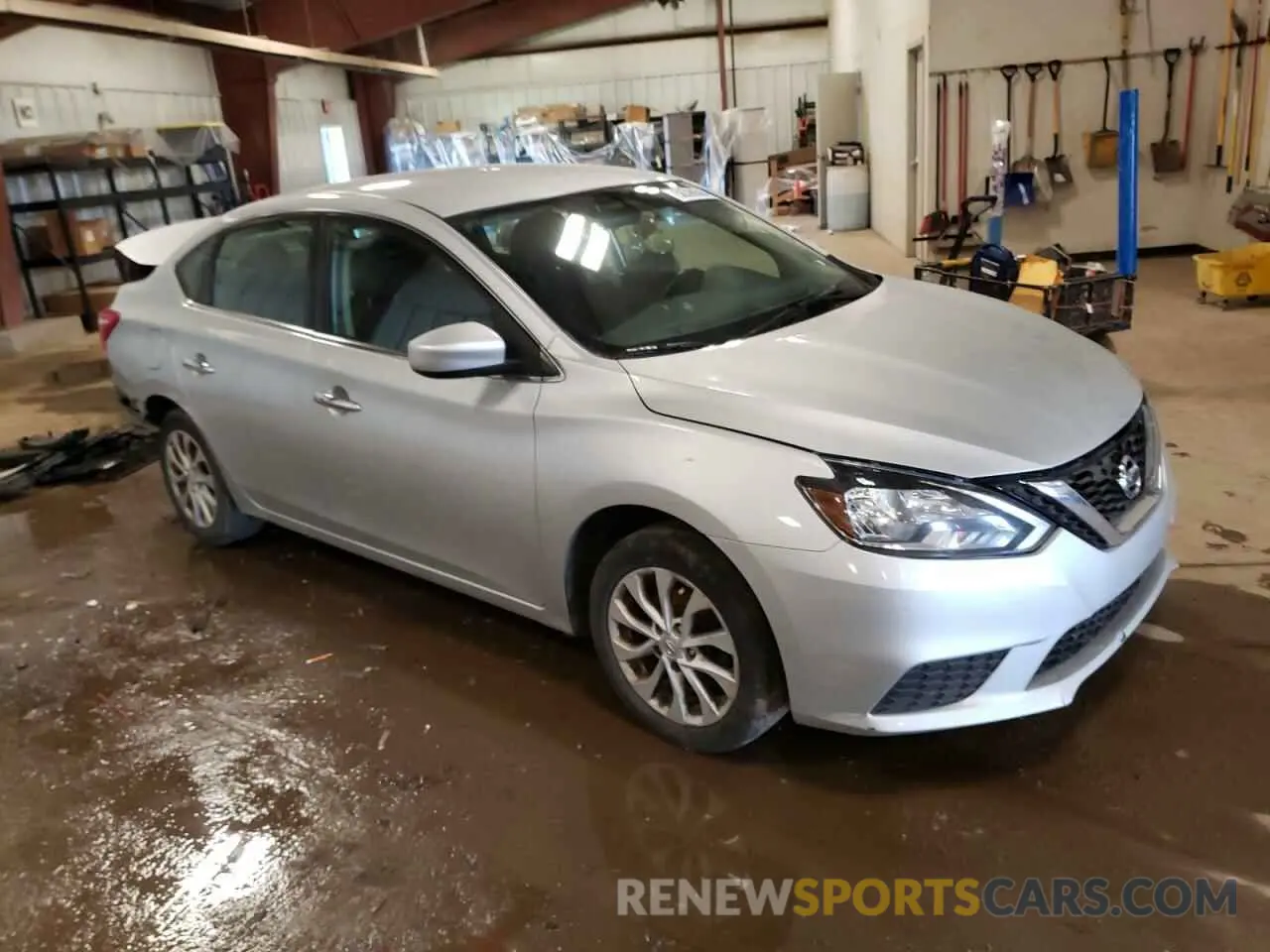 4 Photograph of a damaged car 3N1AB7AP5KY314371 NISSAN SENTRA 2019