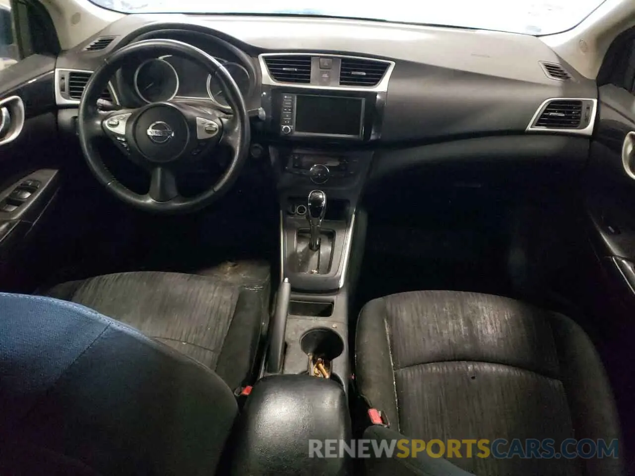 8 Photograph of a damaged car 3N1AB7AP5KY314371 NISSAN SENTRA 2019
