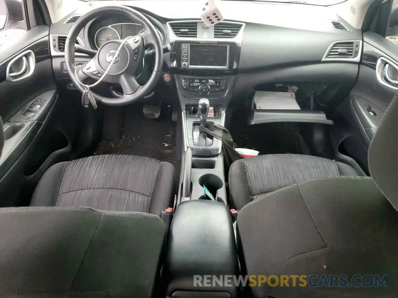 8 Photograph of a damaged car 3N1AB7AP5KY335916 NISSAN SENTRA 2019