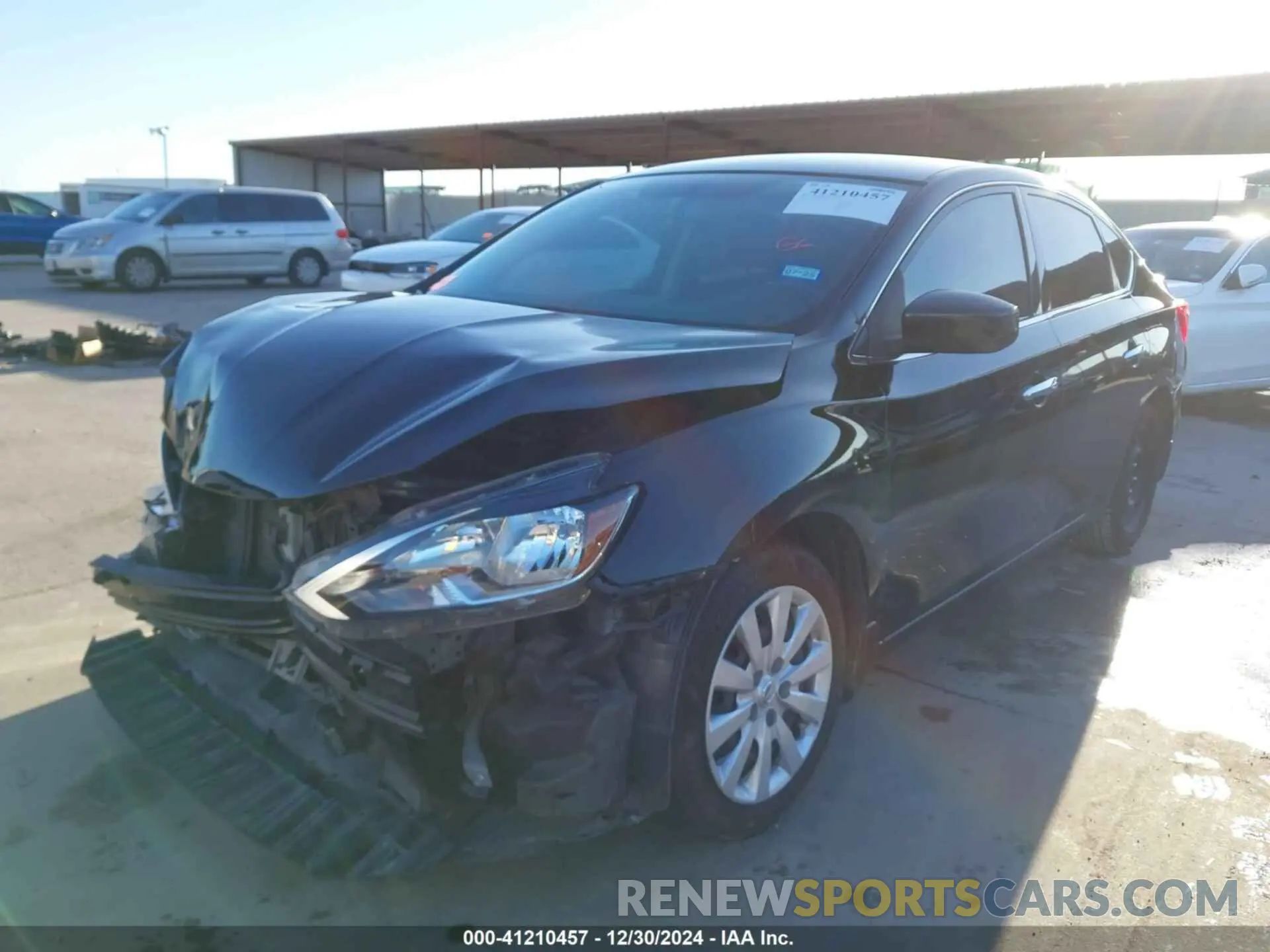 2 Фотография поврежденного автомобиля 3N1AB7AP5KY337679 NISSAN SENTRA 2019