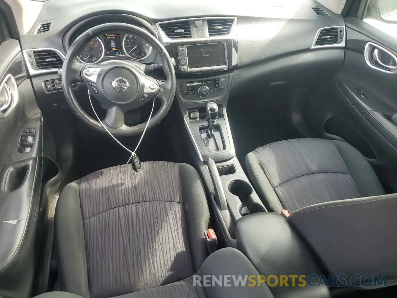 8 Photograph of a damaged car 3N1AB7AP5KY338590 NISSAN SENTRA 2019