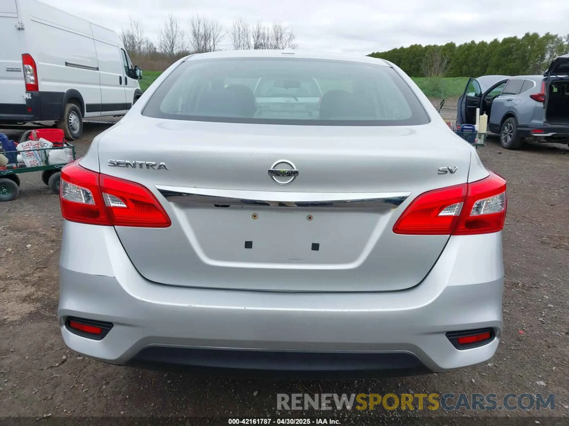 16 Photograph of a damaged car 3N1AB7AP5KY339240 NISSAN SENTRA 2019