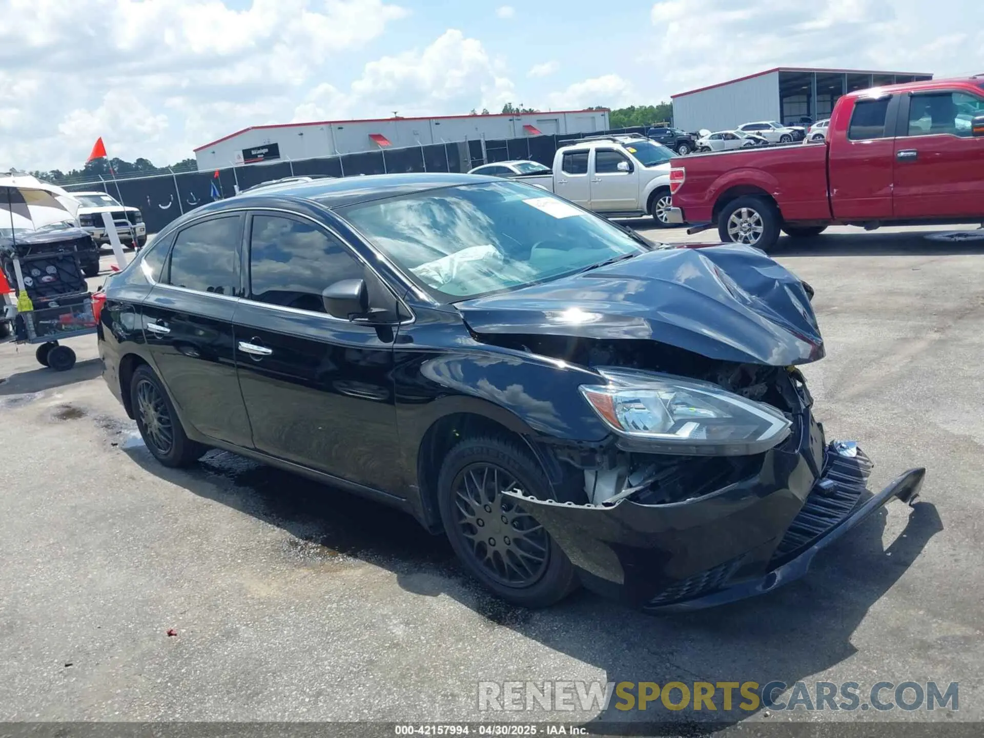 1 Фотография поврежденного автомобиля 3N1AB7AP5KY345992 NISSAN SENTRA 2019
