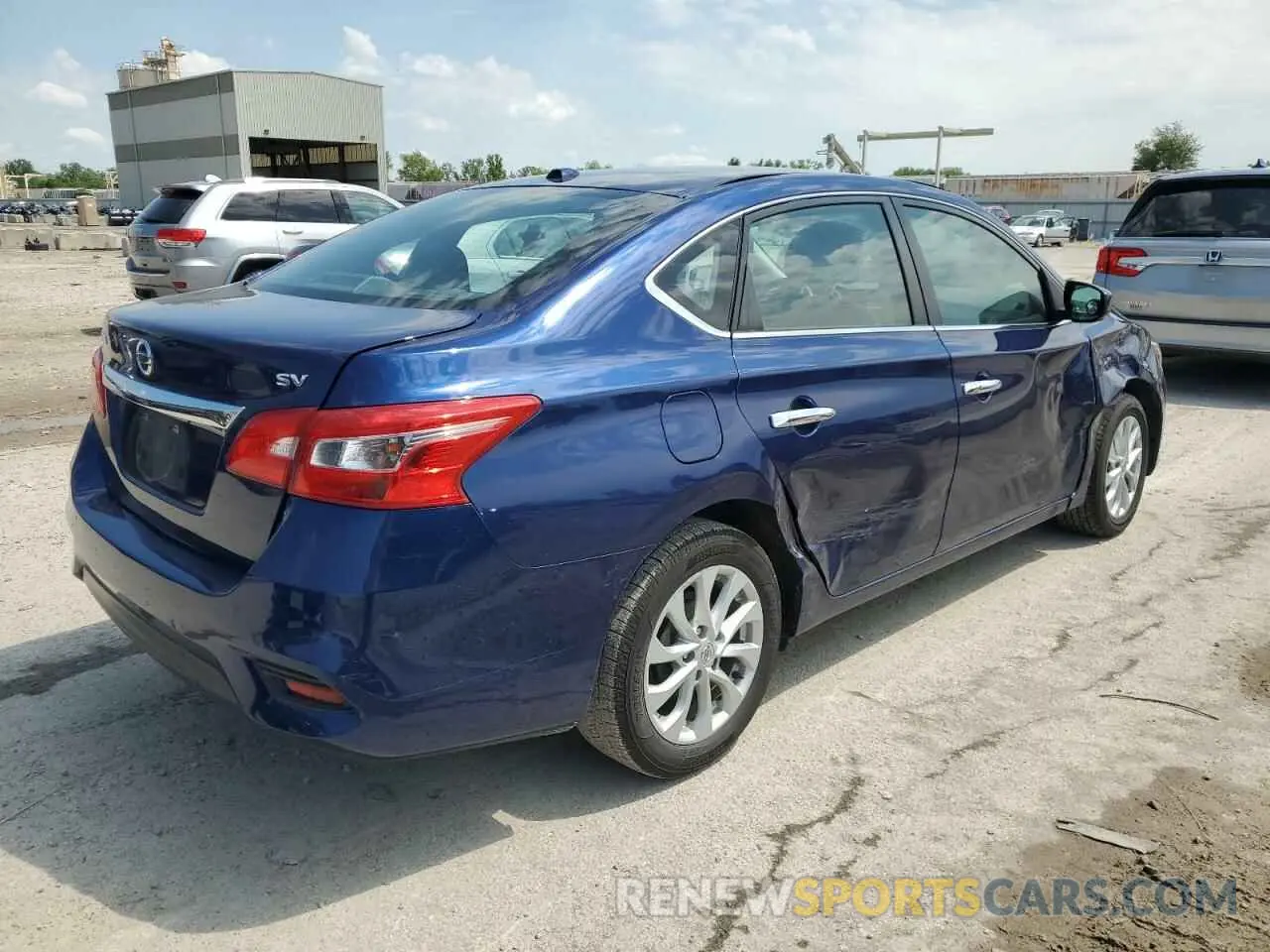 3 Фотография поврежденного автомобиля 3N1AB7AP5KY356216 NISSAN SENTRA 2019