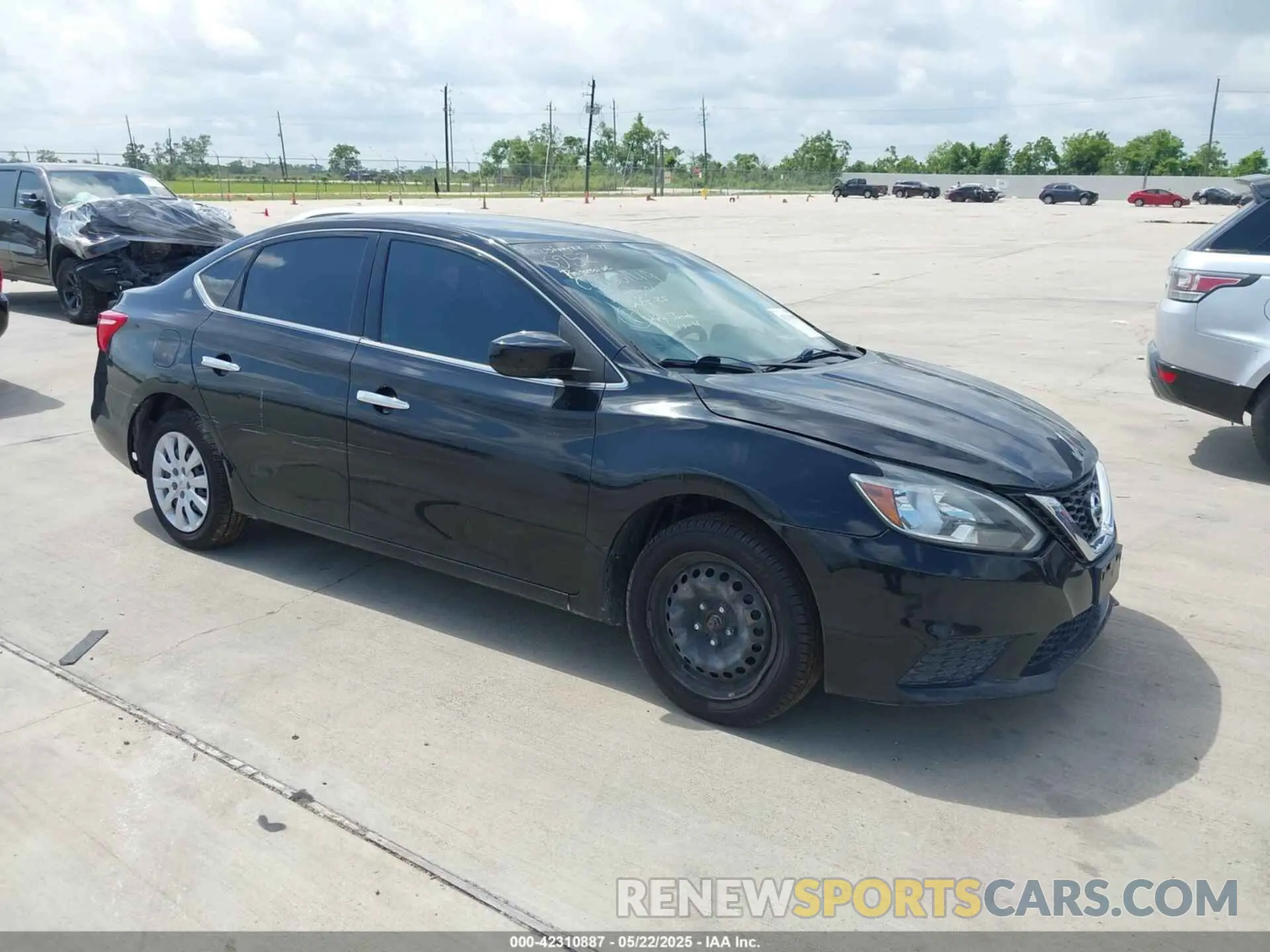 1 Фотография поврежденного автомобиля 3N1AB7AP5KY376952 NISSAN SENTRA 2019