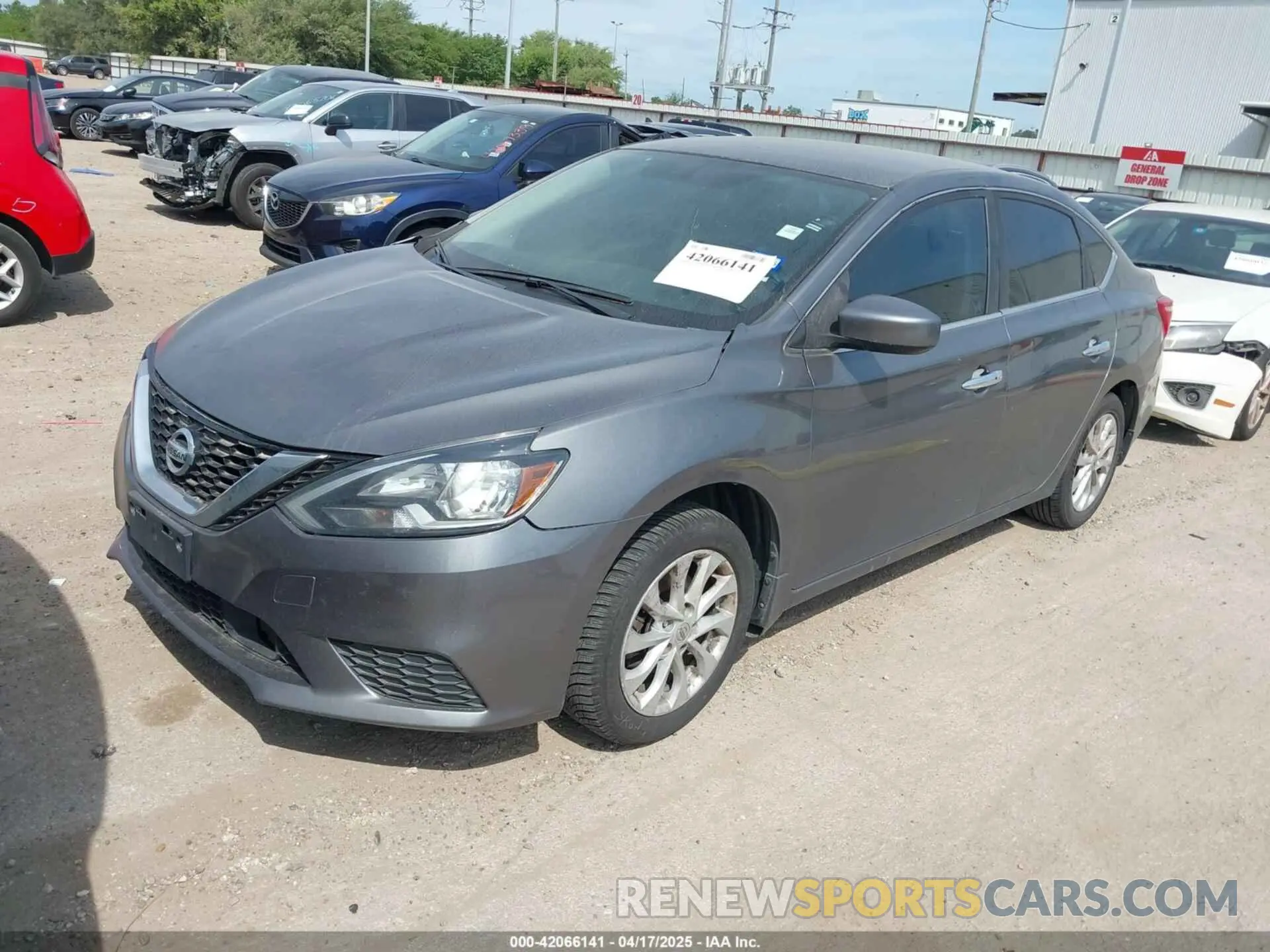 2 Photograph of a damaged car 3N1AB7AP5KY377048 NISSAN SENTRA 2019