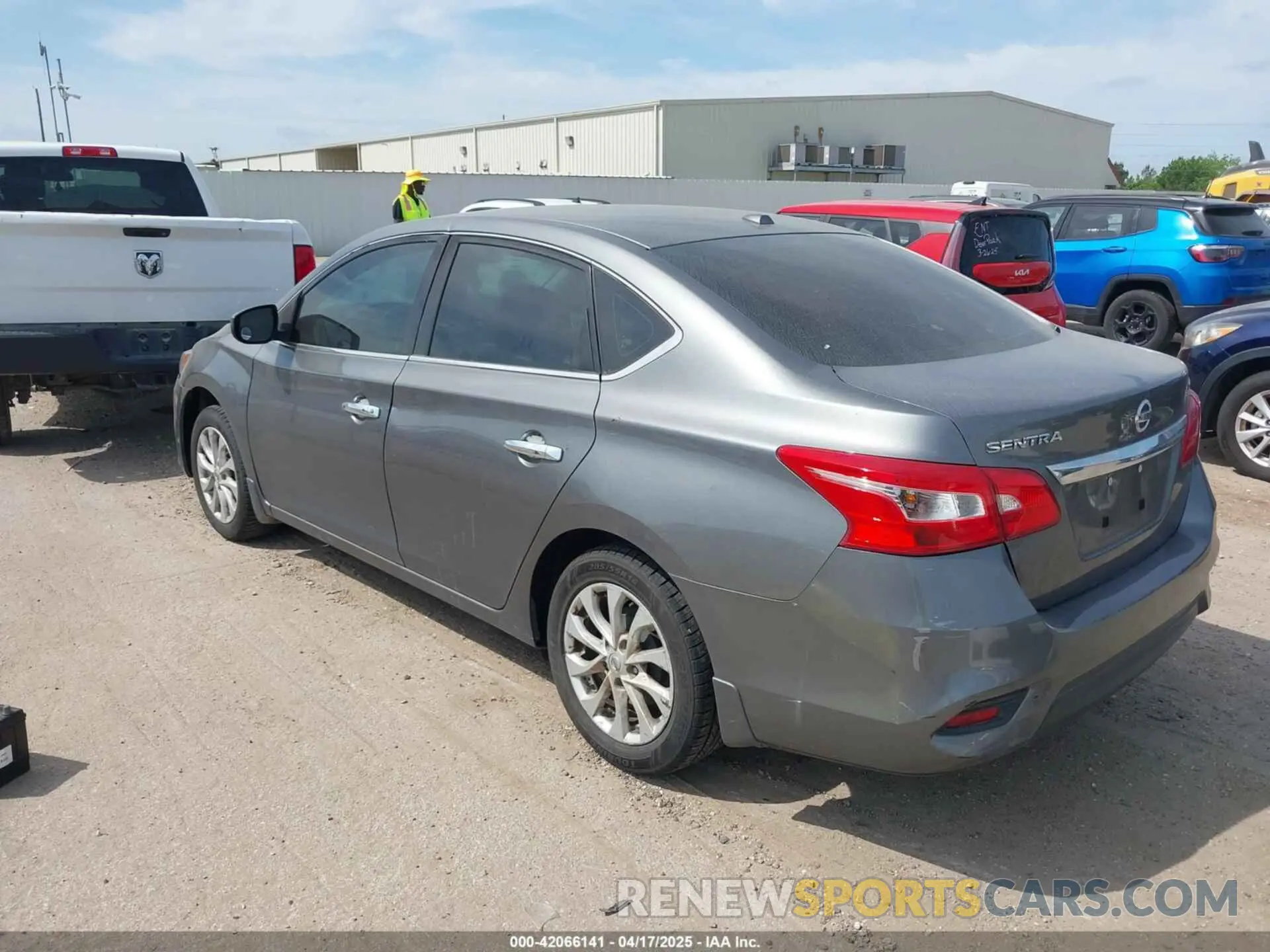 3 Photograph of a damaged car 3N1AB7AP5KY377048 NISSAN SENTRA 2019
