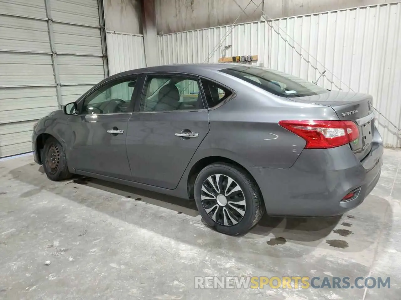 2 Photograph of a damaged car 3N1AB7AP5KY378684 NISSAN SENTRA 2019