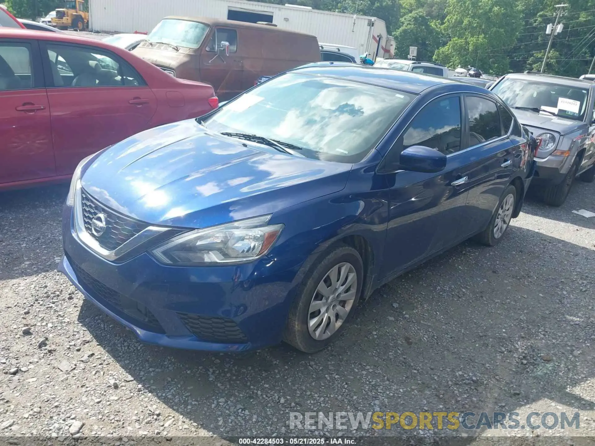 2 Фотография поврежденного автомобиля 3N1AB7AP5KY404751 NISSAN SENTRA 2019