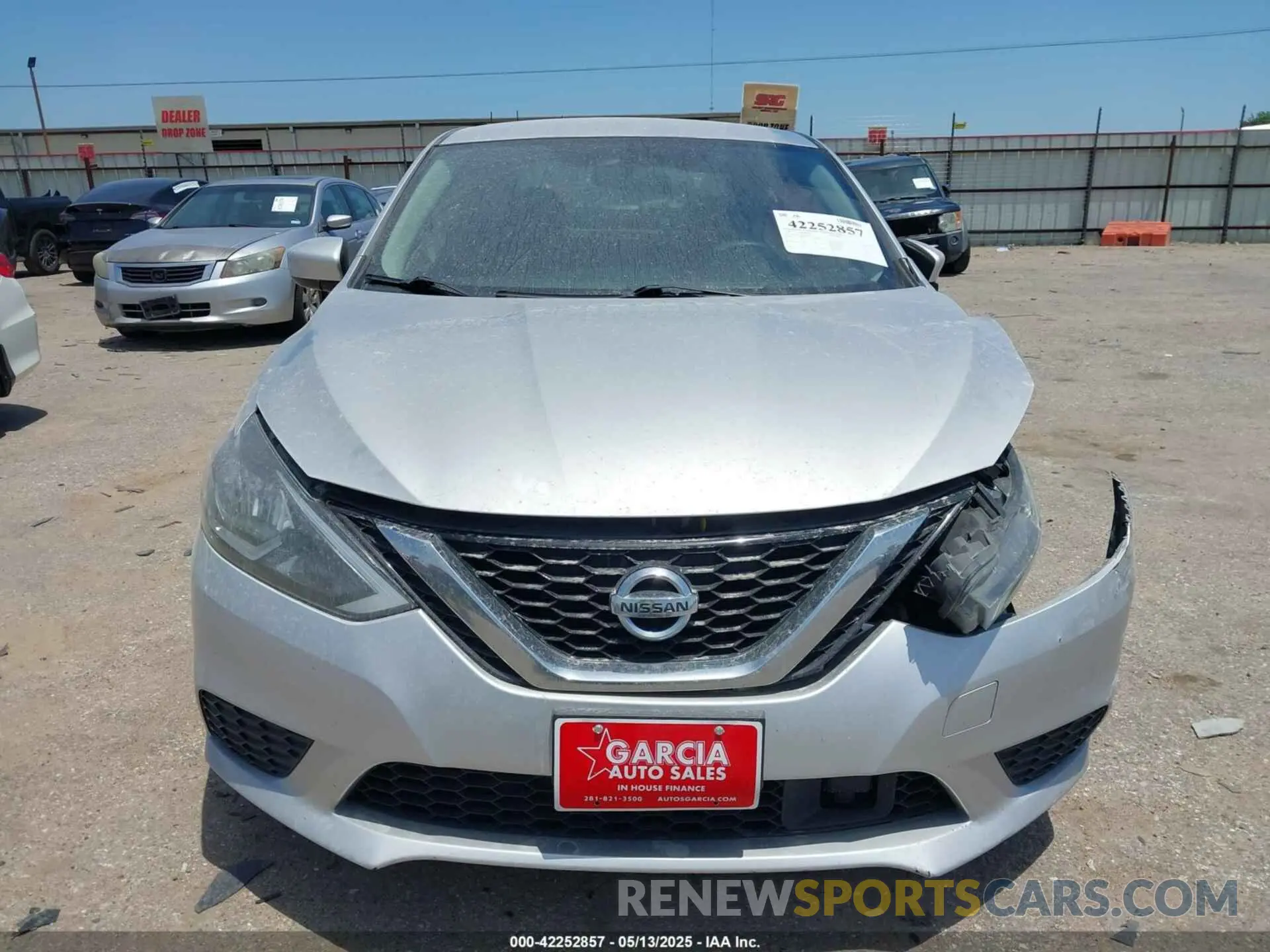 13 Photograph of a damaged car 3N1AB7AP5KY405933 NISSAN SENTRA 2019