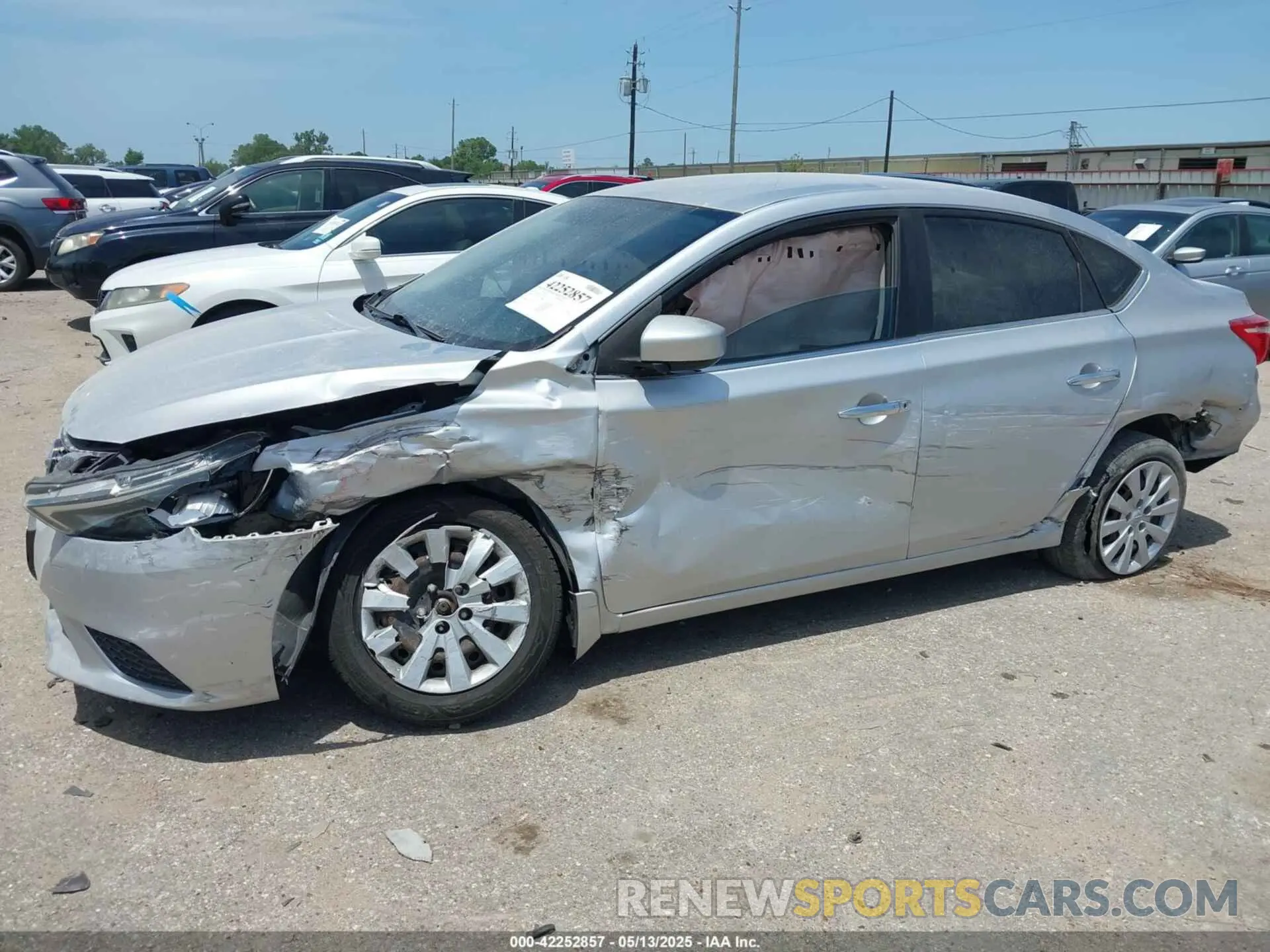 6 Photograph of a damaged car 3N1AB7AP5KY405933 NISSAN SENTRA 2019