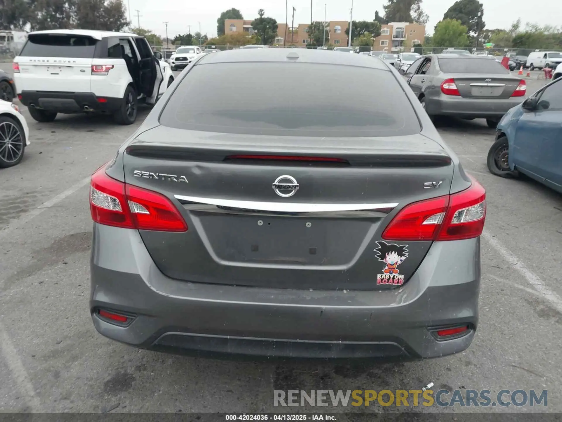 16 Photograph of a damaged car 3N1AB7AP5KY406158 NISSAN SENTRA 2019