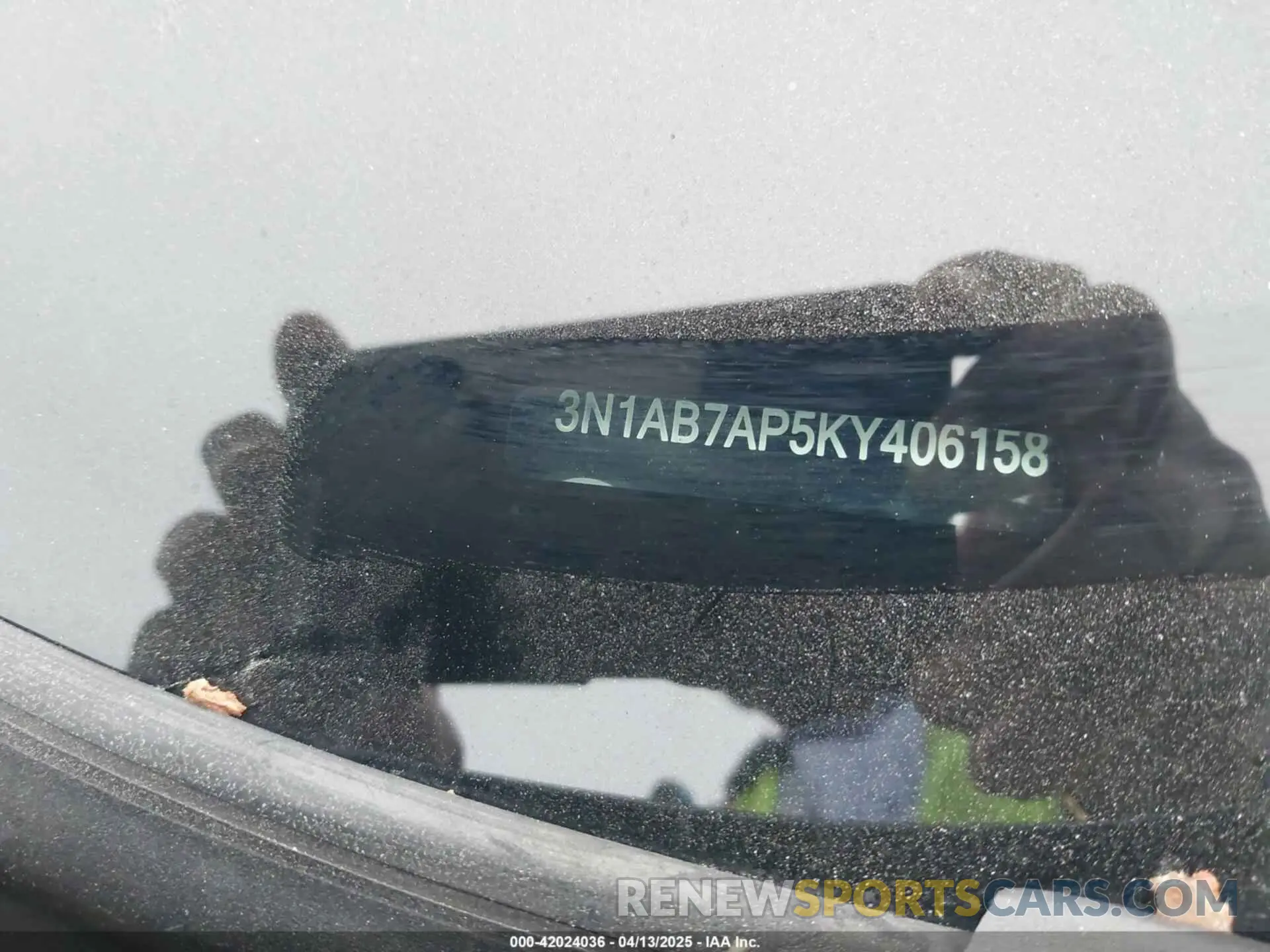 9 Photograph of a damaged car 3N1AB7AP5KY406158 NISSAN SENTRA 2019