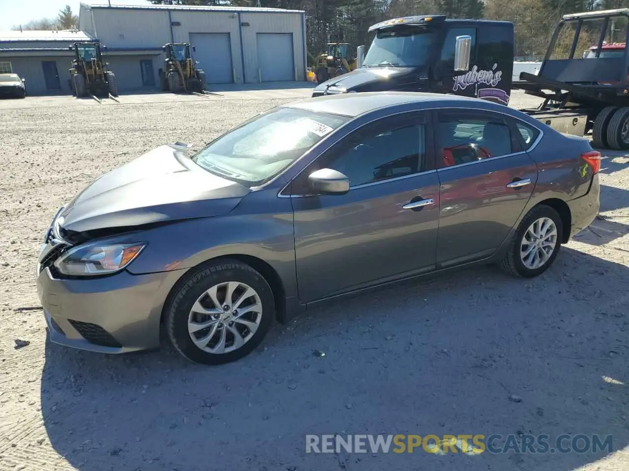 1 Фотография поврежденного автомобиля 3N1AB7AP5KY406631 NISSAN SENTRA 2019