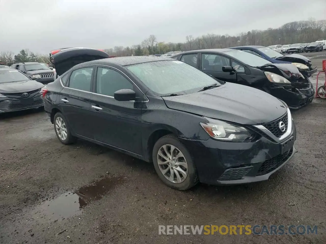 4 Фотография поврежденного автомобиля 3N1AB7AP5KY413336 NISSAN SENTRA 2019