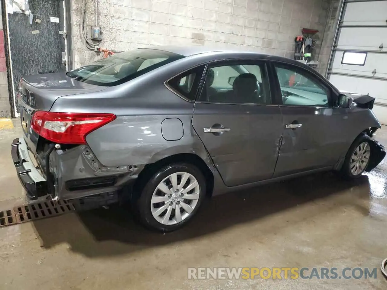 3 Photograph of a damaged car 3N1AB7AP5KY424868 NISSAN SENTRA 2019