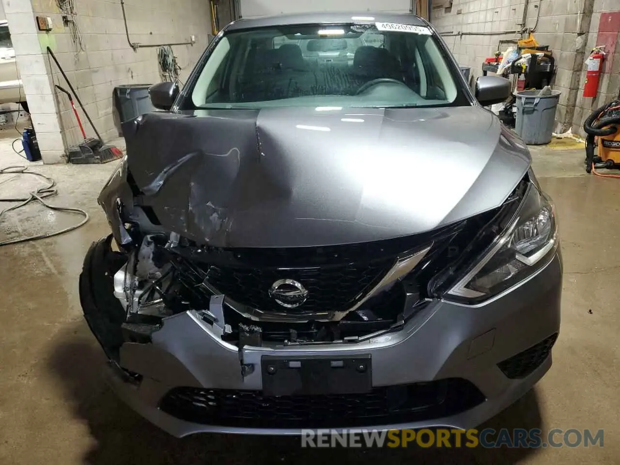 5 Photograph of a damaged car 3N1AB7AP5KY424868 NISSAN SENTRA 2019