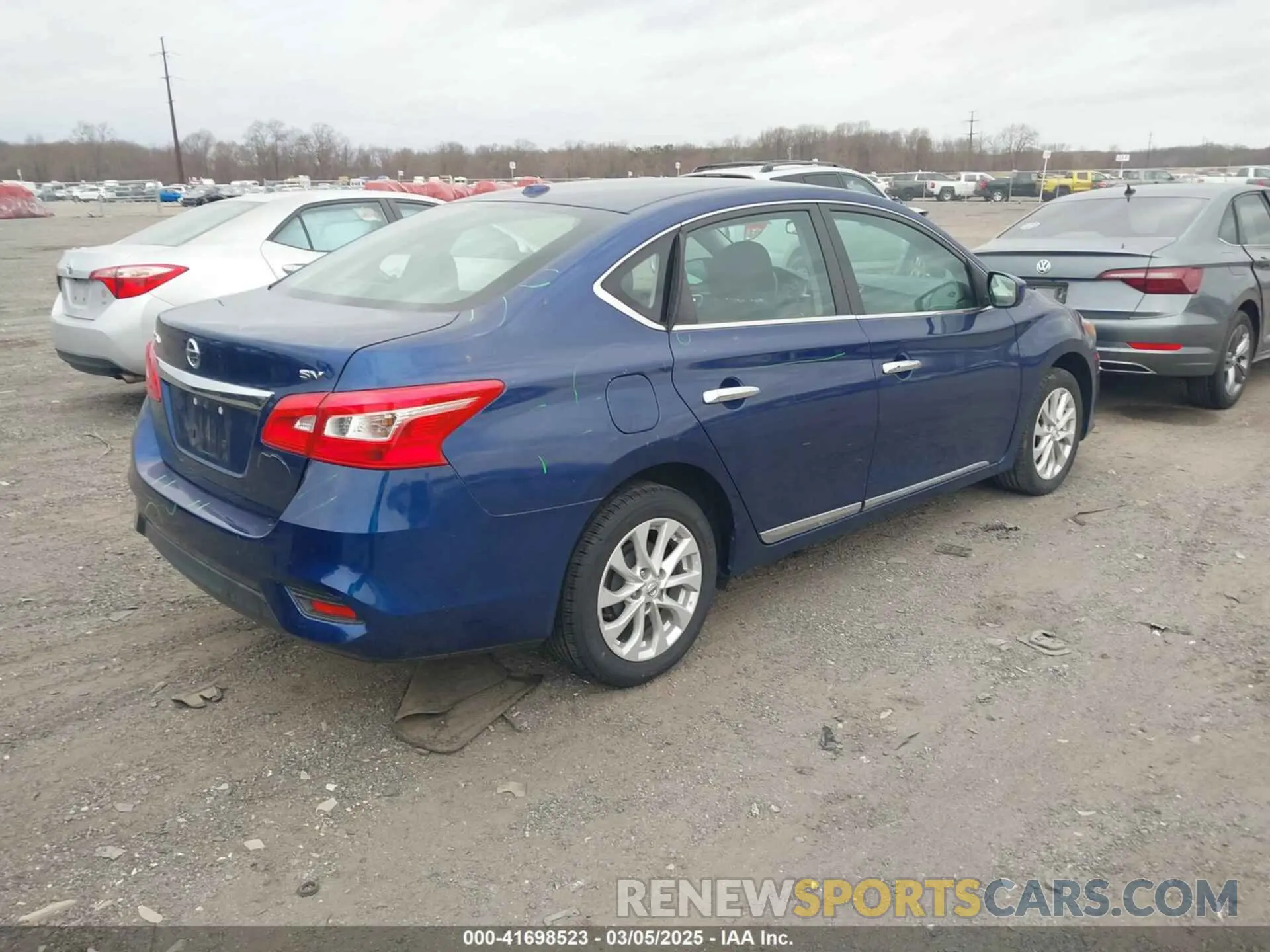4 Photograph of a damaged car 3N1AB7AP5KY436728 NISSAN SENTRA 2019