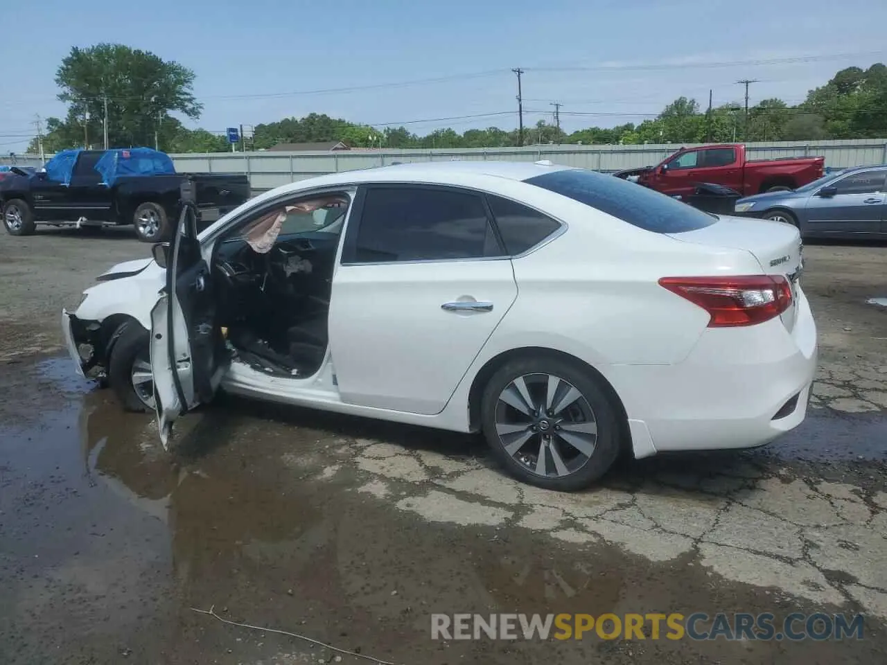 2 Photograph of a damaged car 3N1AB7AP5KY441136 NISSAN SENTRA 2019