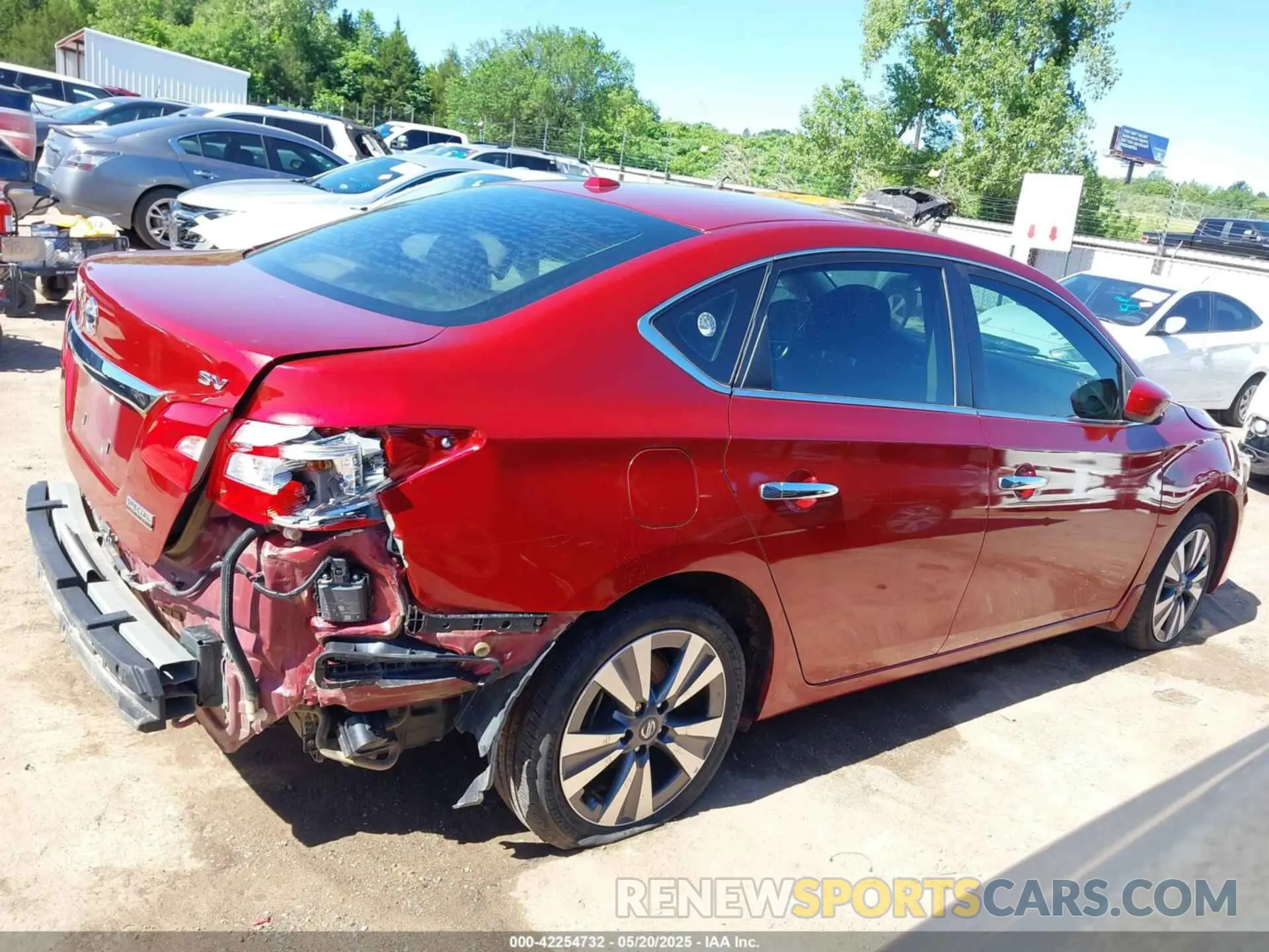 13 Photograph of a damaged car 3N1AB7AP5KY442075 NISSAN SENTRA 2019