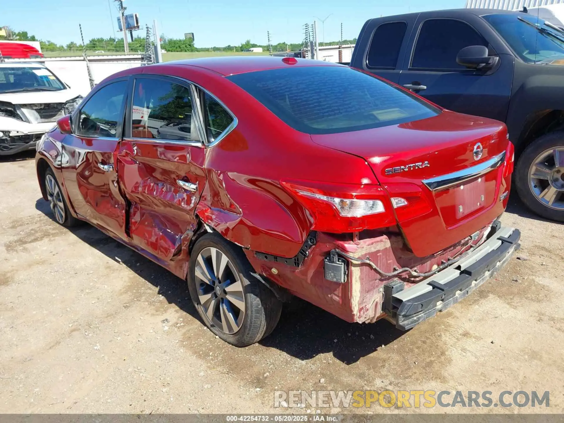 3 Photograph of a damaged car 3N1AB7AP5KY442075 NISSAN SENTRA 2019