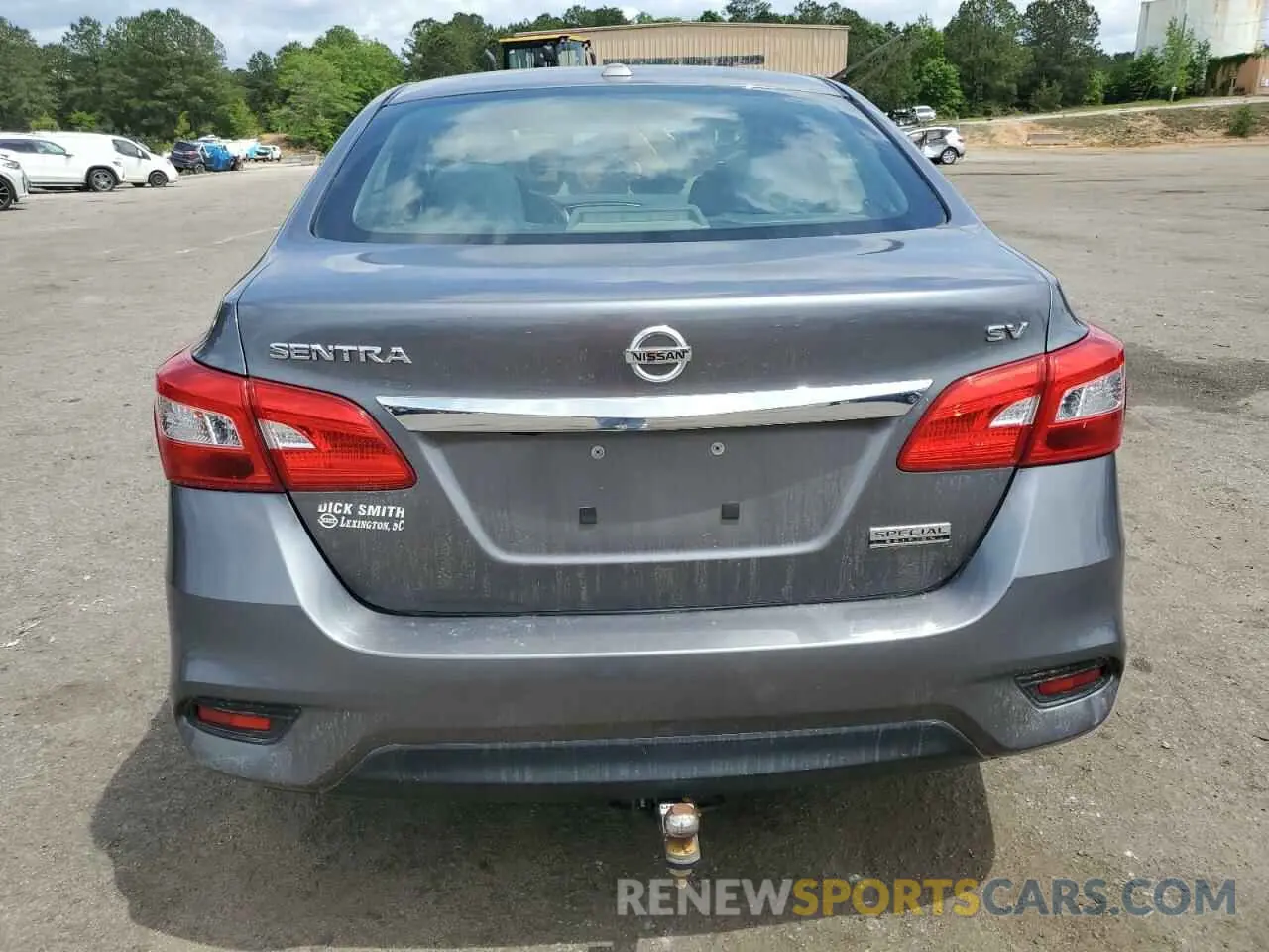 6 Photograph of a damaged car 3N1AB7AP5KY444702 NISSAN SENTRA 2019