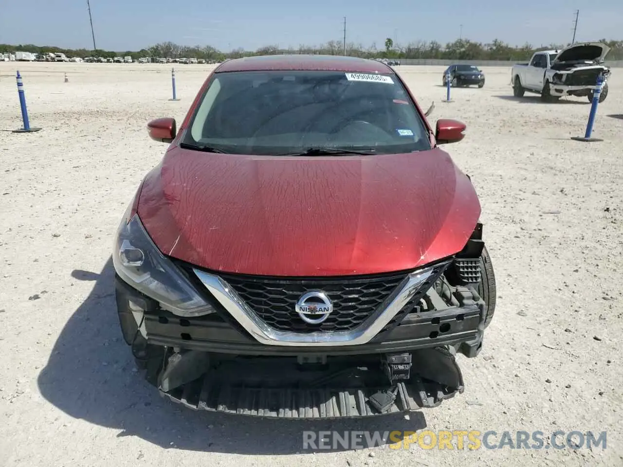 5 Photograph of a damaged car 3N1AB7AP5KY447325 NISSAN SENTRA 2019