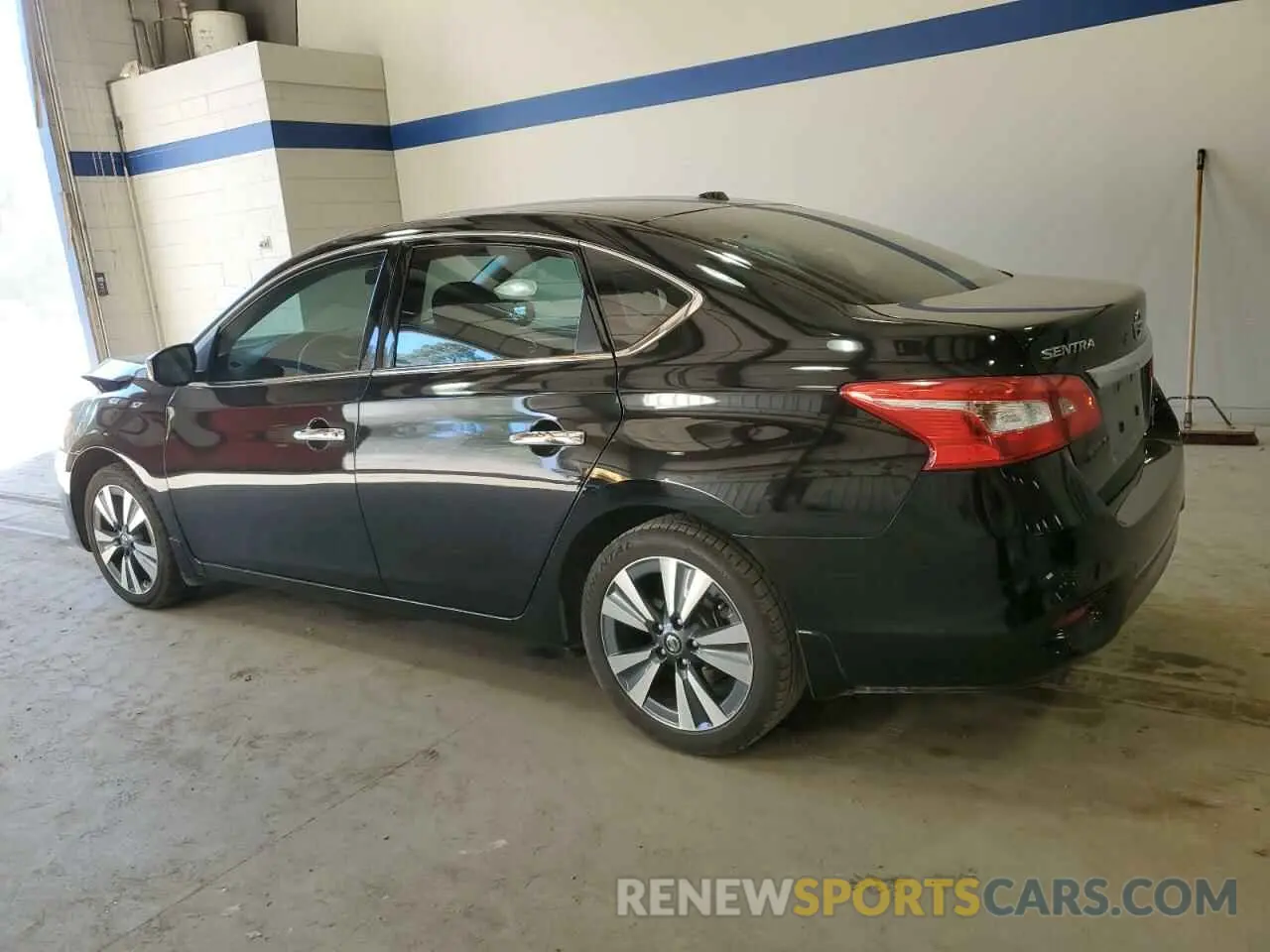 2 Photograph of a damaged car 3N1AB7AP5KY451052 NISSAN SENTRA 2019