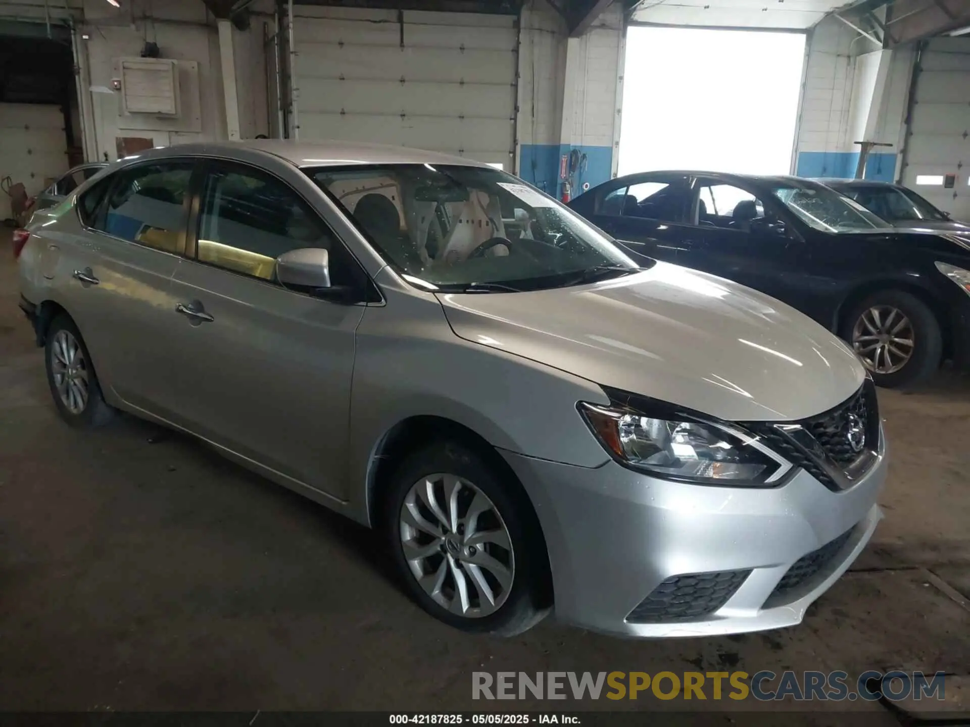 1 Photograph of a damaged car 3N1AB7AP5KY453853 NISSAN SENTRA 2019