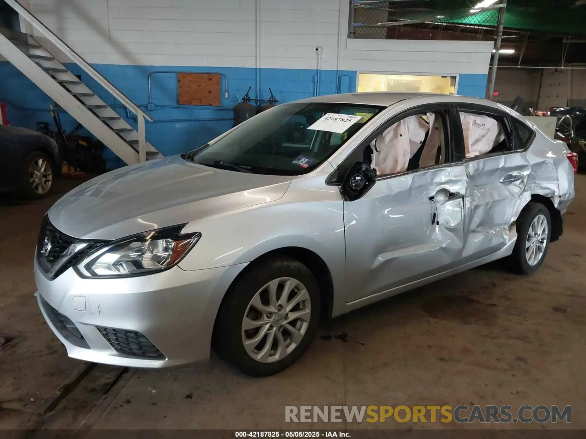 2 Photograph of a damaged car 3N1AB7AP5KY453853 NISSAN SENTRA 2019