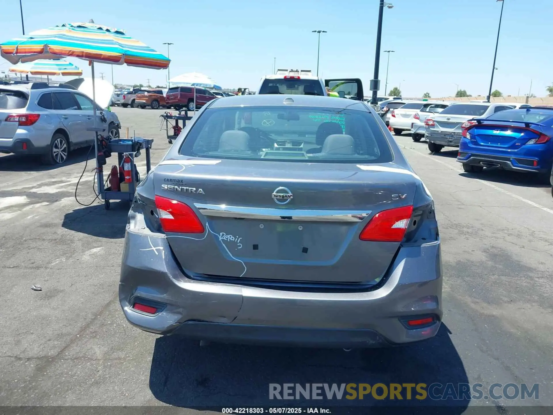 17 Фотография поврежденного автомобиля 3N1AB7AP6KL612618 NISSAN SENTRA 2019