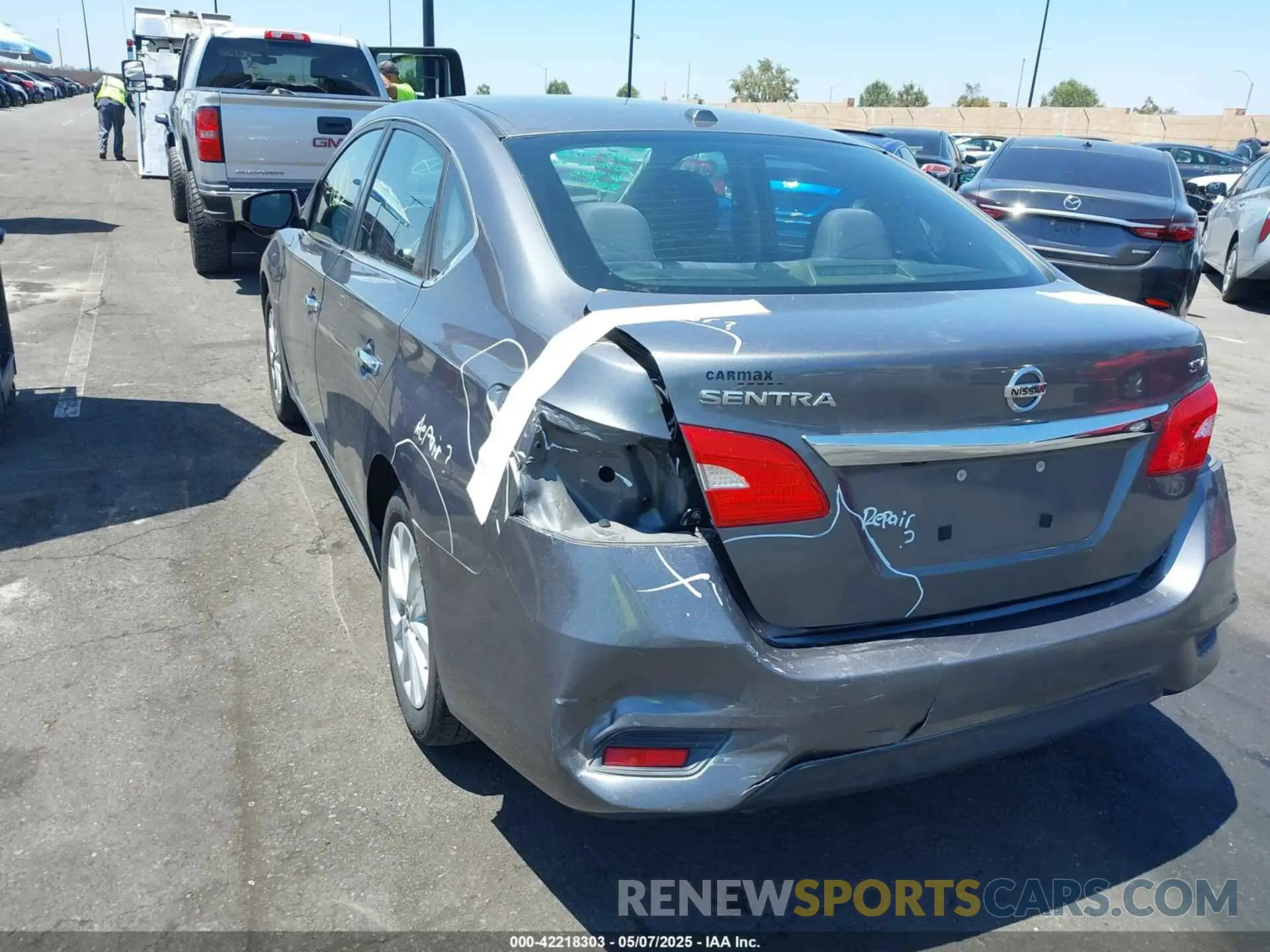 3 Фотография поврежденного автомобиля 3N1AB7AP6KL612618 NISSAN SENTRA 2019