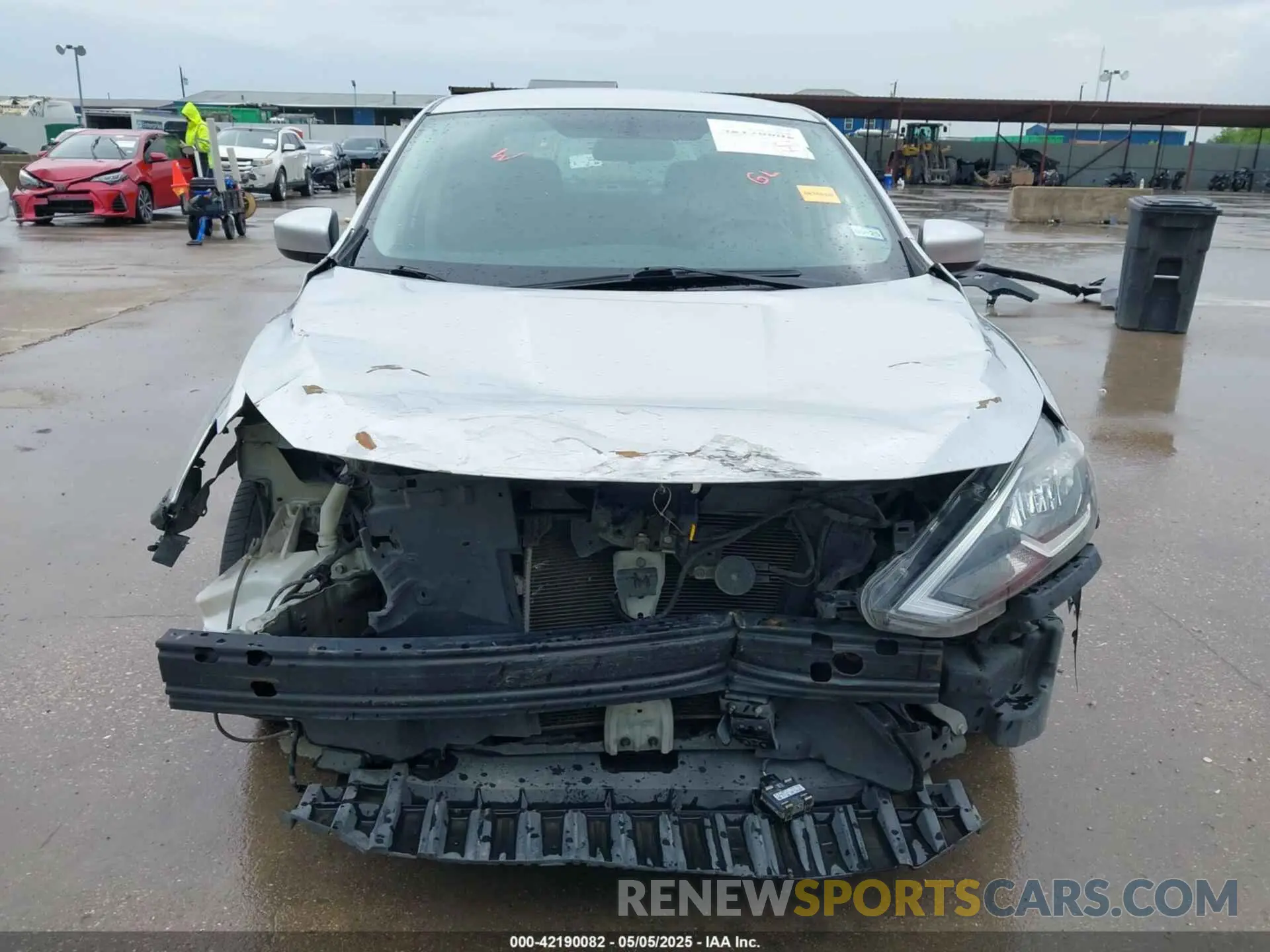 13 Photograph of a damaged car 3N1AB7AP6KL612702 NISSAN SENTRA 2019