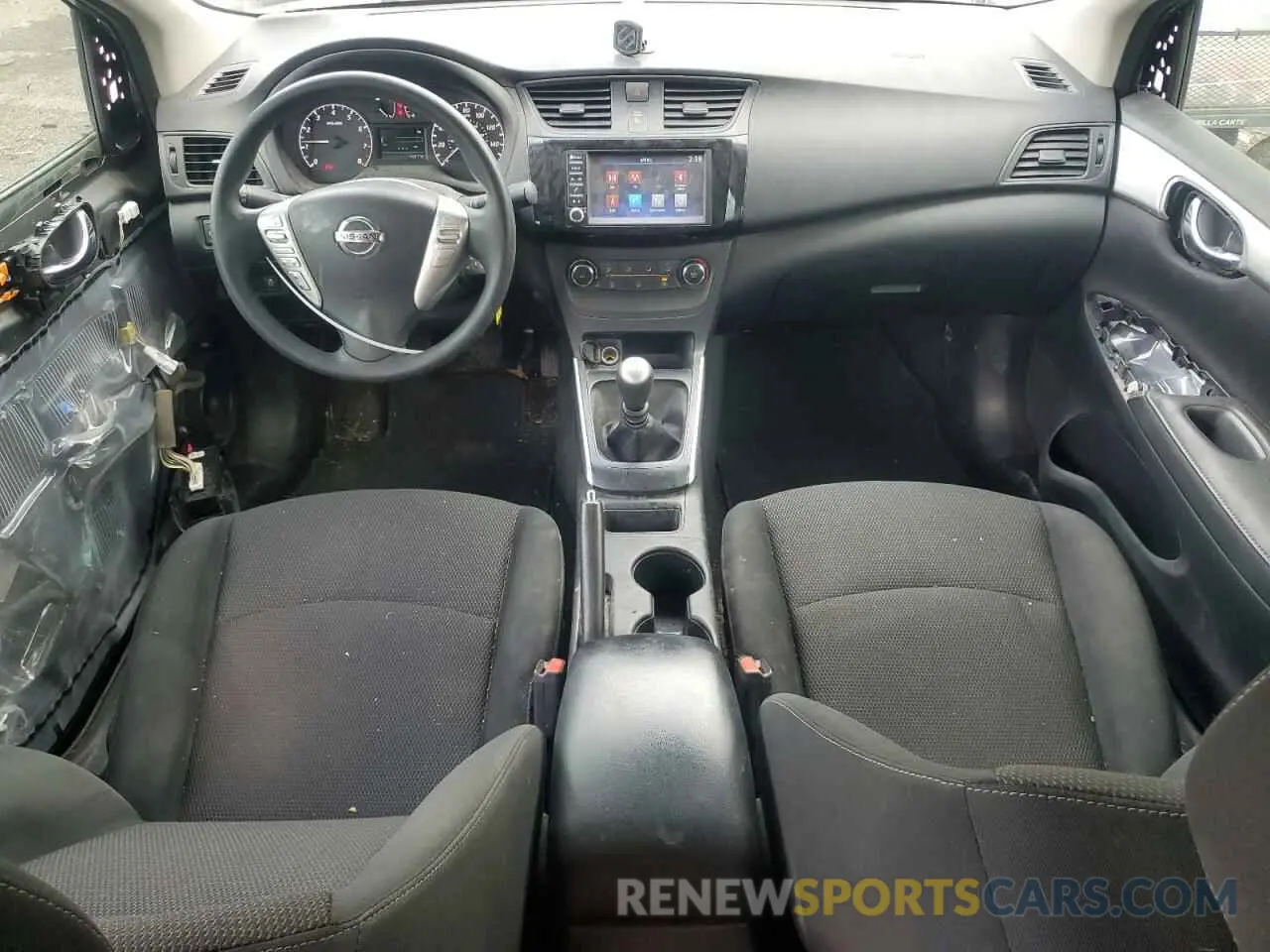 8 Photograph of a damaged car 3N1AB7AP6KY224923 NISSAN SENTRA 2019