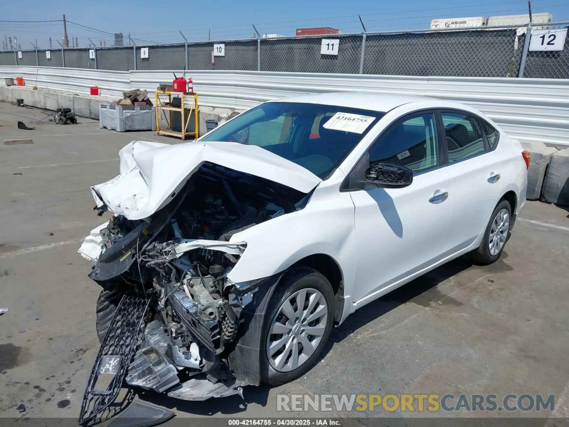 2 Фотография поврежденного автомобиля 3N1AB7AP6KY233217 NISSAN SENTRA 2019