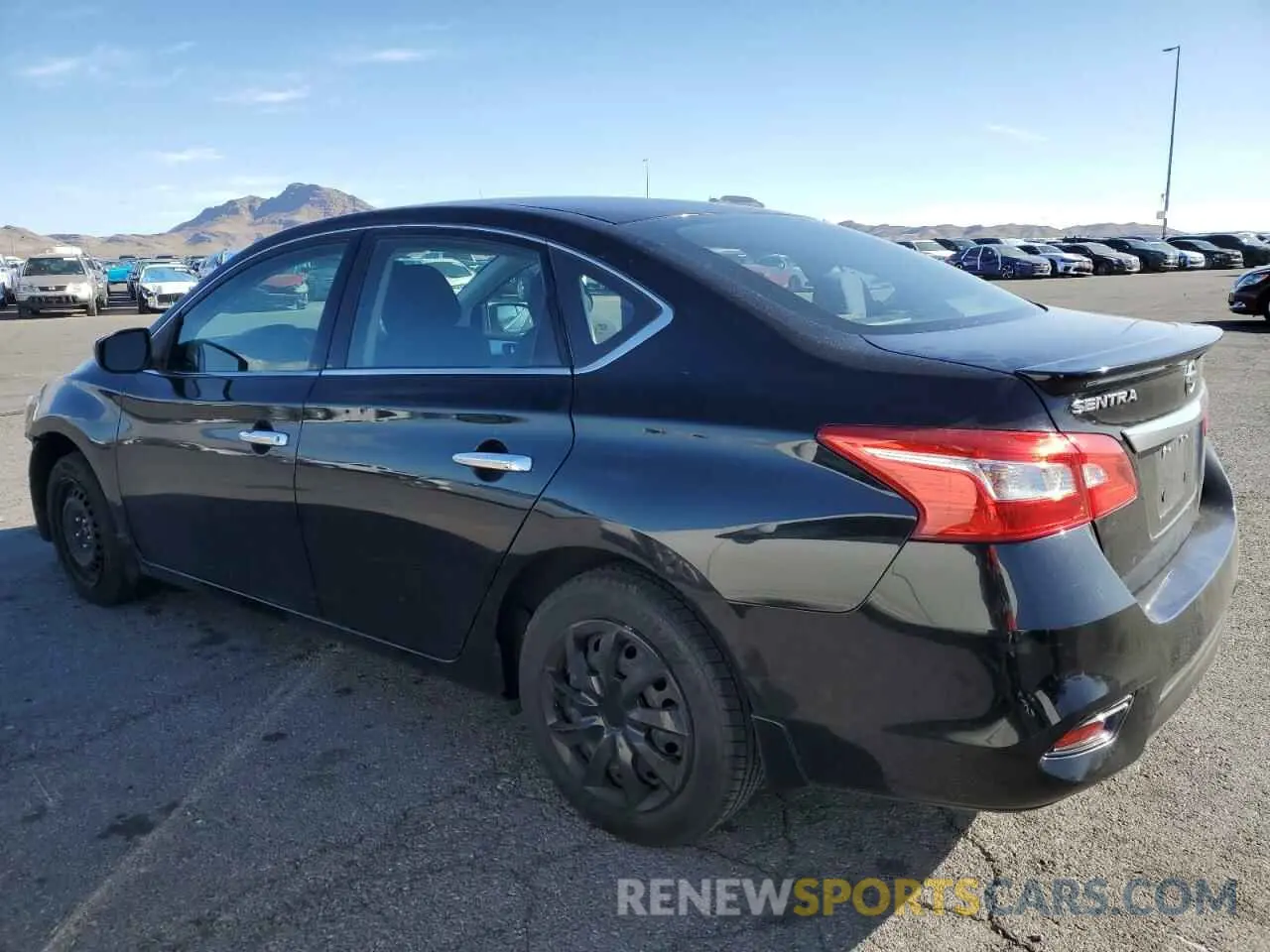 2 Photograph of a damaged car 3N1AB7AP6KY239390 NISSAN SENTRA 2019