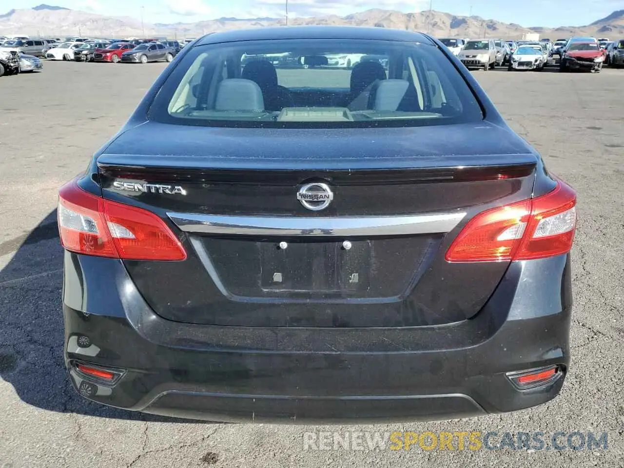 6 Photograph of a damaged car 3N1AB7AP6KY239390 NISSAN SENTRA 2019