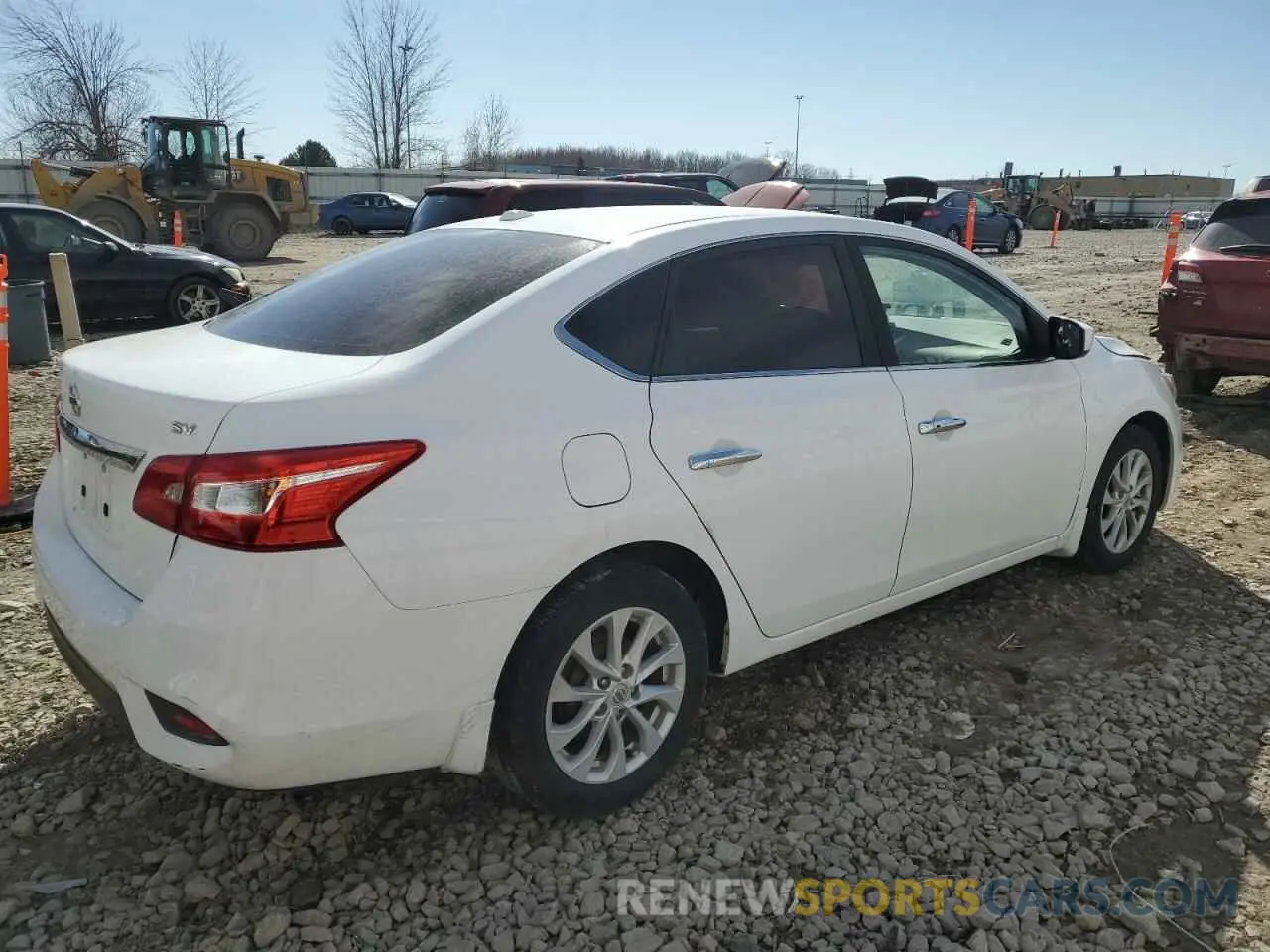 3 Photograph of a damaged car 3N1AB7AP6KY241883 NISSAN SENTRA 2019