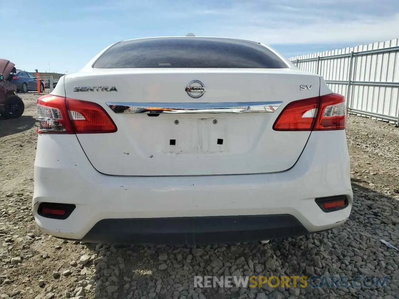 6 Photograph of a damaged car 3N1AB7AP6KY241883 NISSAN SENTRA 2019