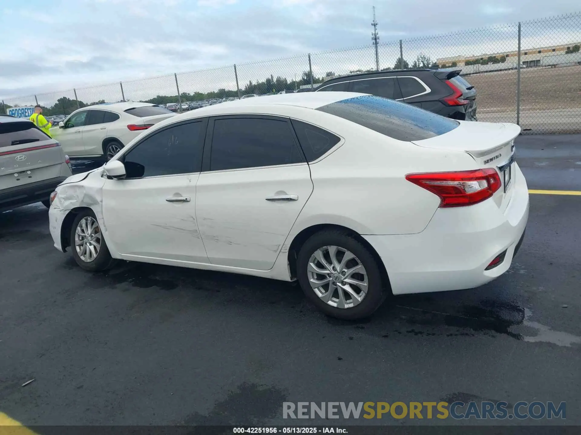 19 Photograph of a damaged car 3N1AB7AP6KY261454 NISSAN SENTRA 2019